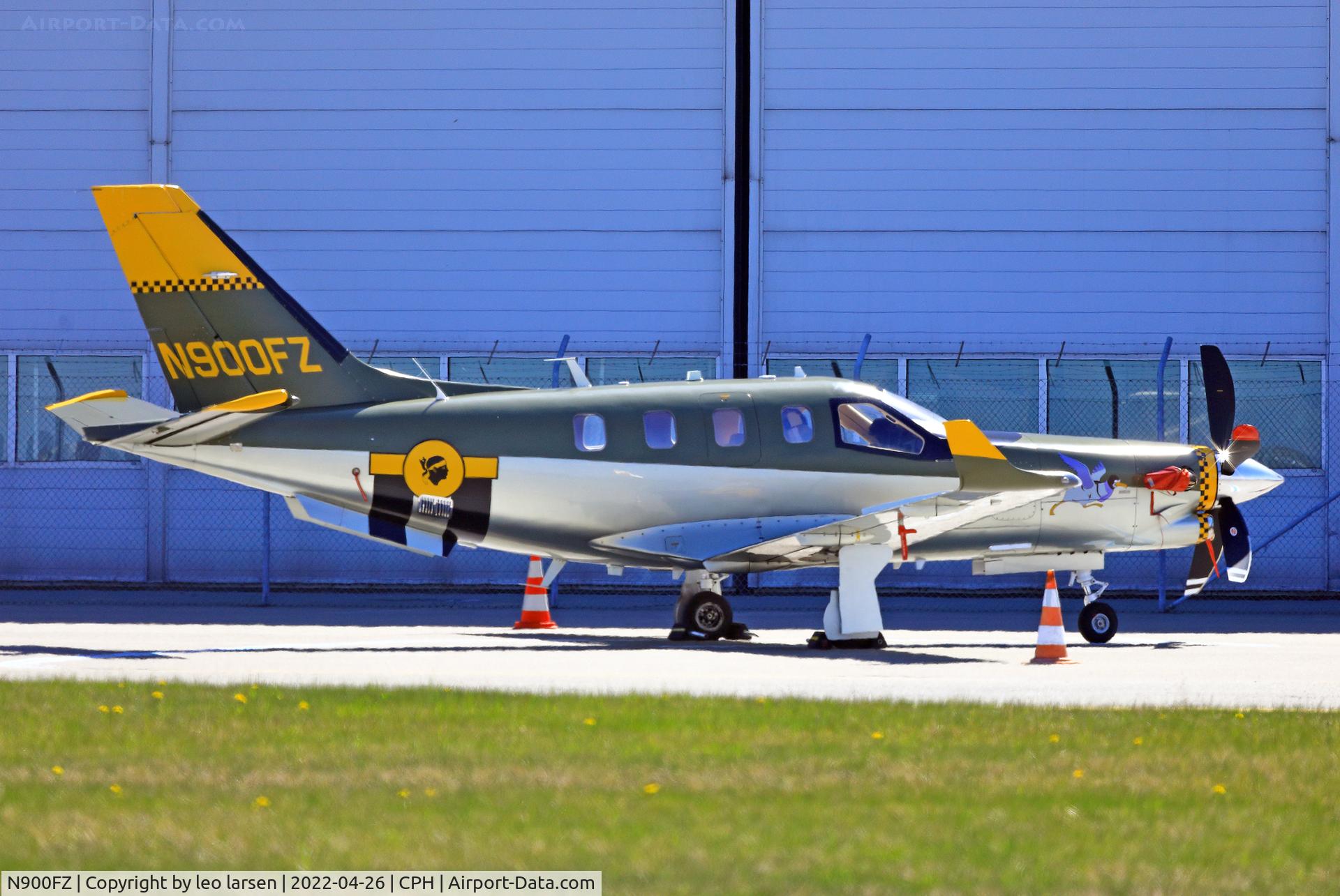 N900FZ, 2016 Socata TBM-700 C/N 1108, Copenhagen 26.4.2022