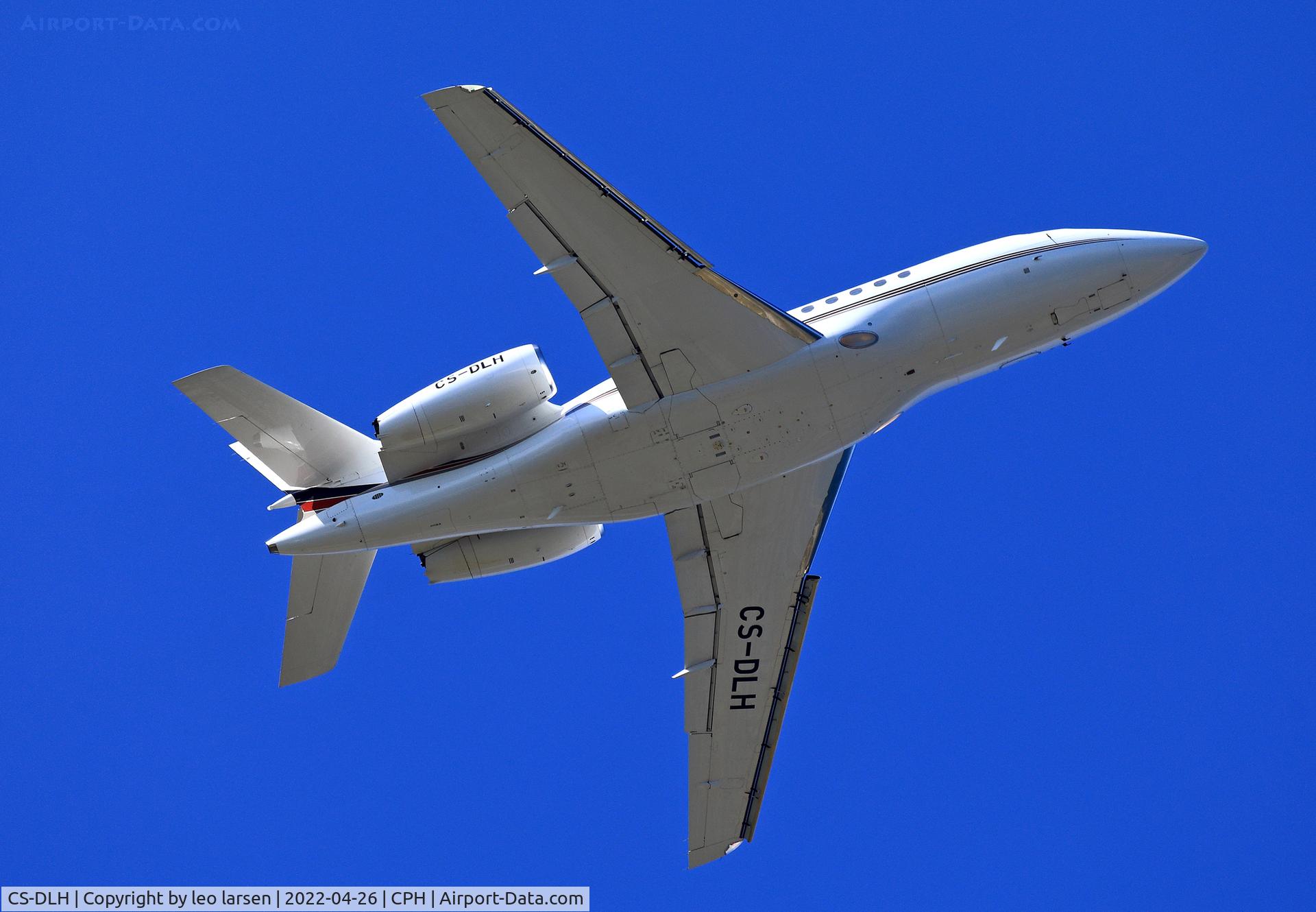 CS-DLH, 2008 Dassault Falcon 2000EX C/N 149, Copenhagen 26.4.2022