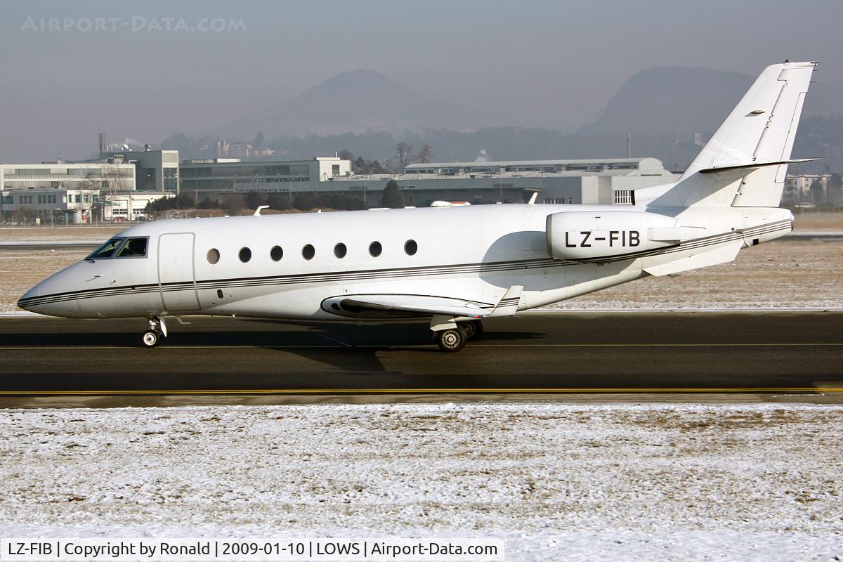 LZ-FIB, 1999 Israel Aircraft Industries IAI-1126 Galaxy C/N 011, at lows