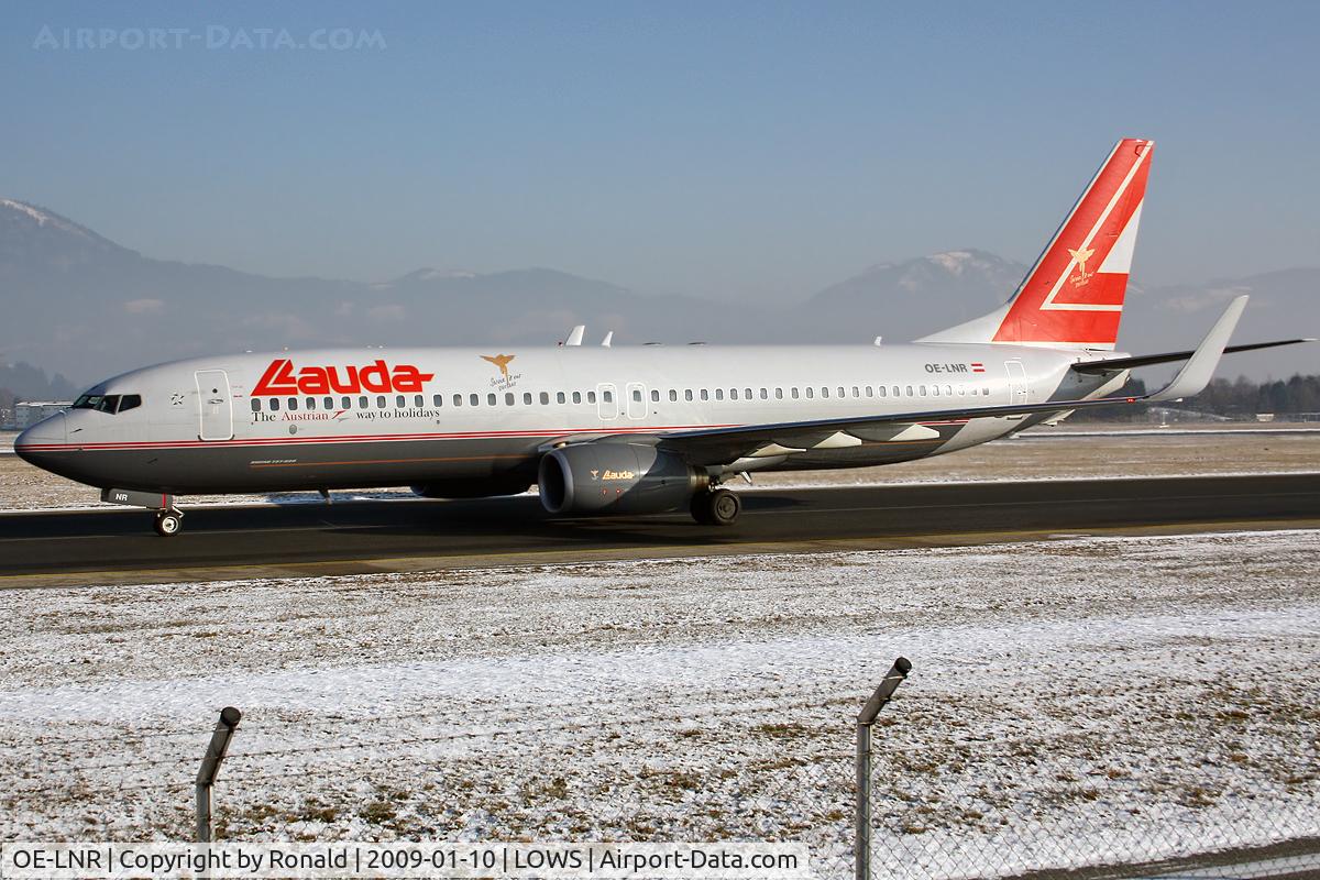 OE-LNR, 2005 Boeing 737-8Z9 C/N 33833, at lows