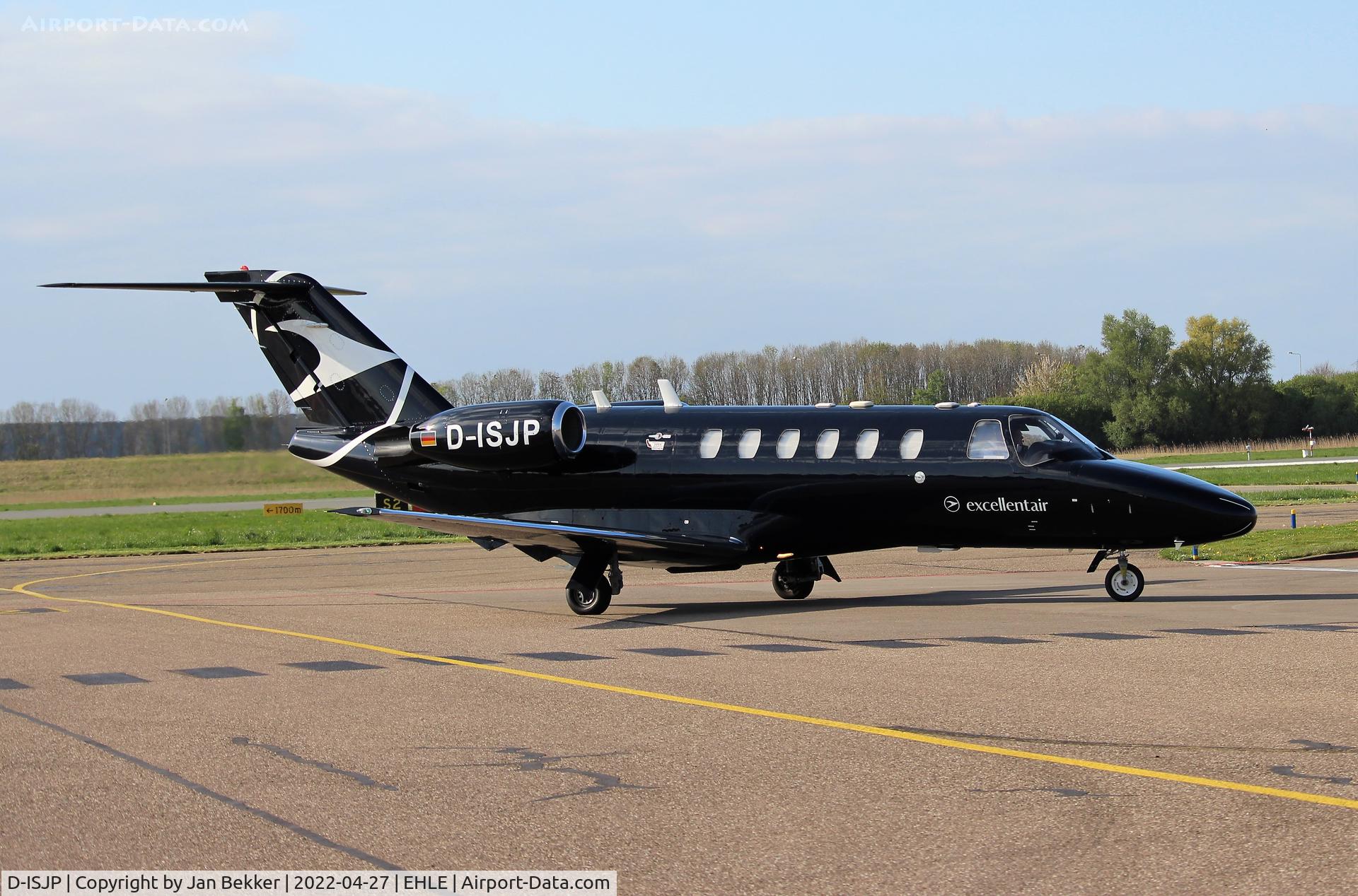 D-ISJP, 2001 Cessna 525A Citationjet CJ2 C/N 525A-0030, Arriving from Pula at Lelystad Airport
