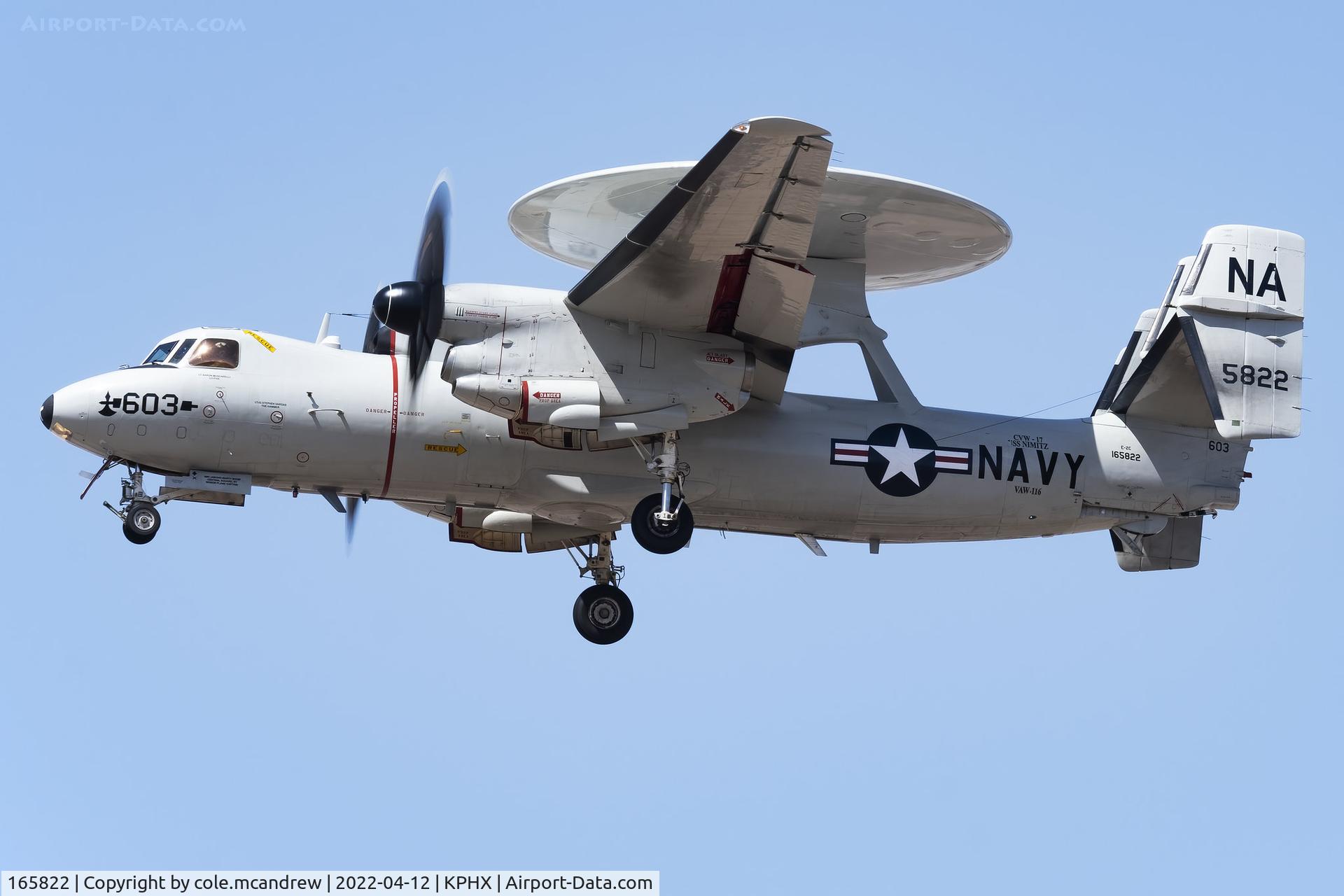 165822, Northrop Grumman E-2C Hawkeye 2000 C/N A193, KING62