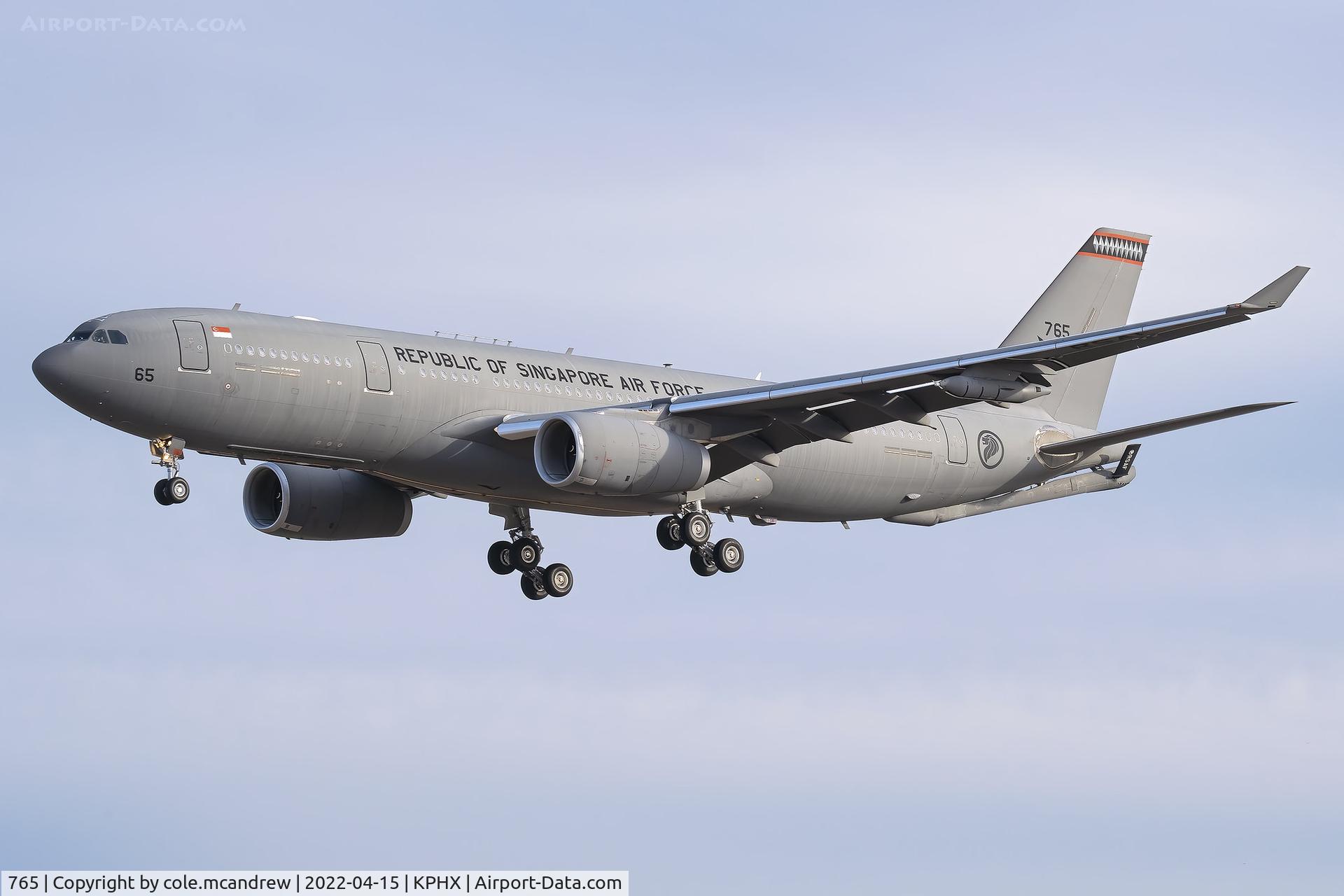 765, 2020 Airbus A330-243-MRTT C/N 1886, SINGA80
