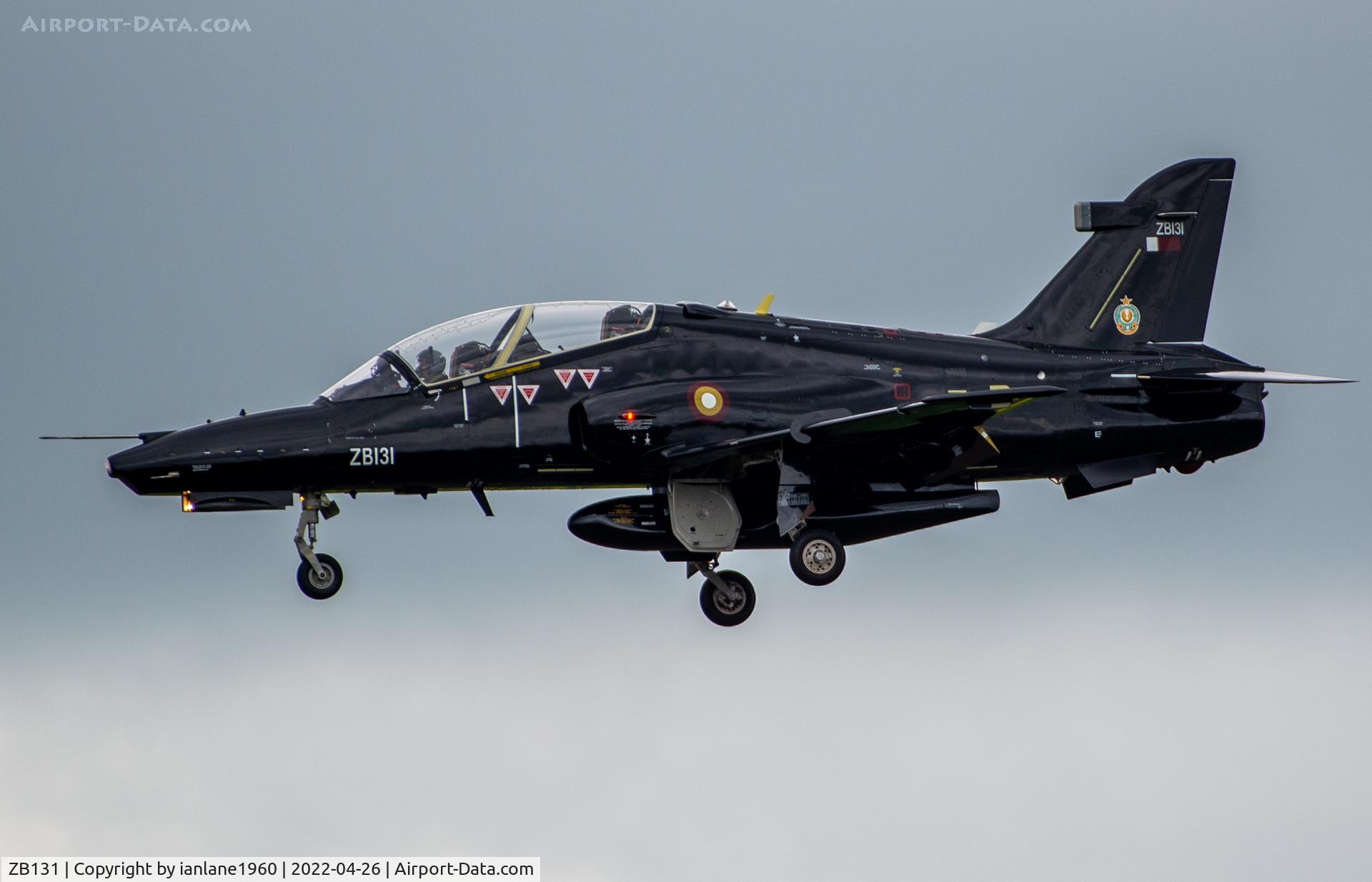 ZB131, 2021 BAE Systems Hawk T2 Mk167 C/N QA001, RAF Leeming