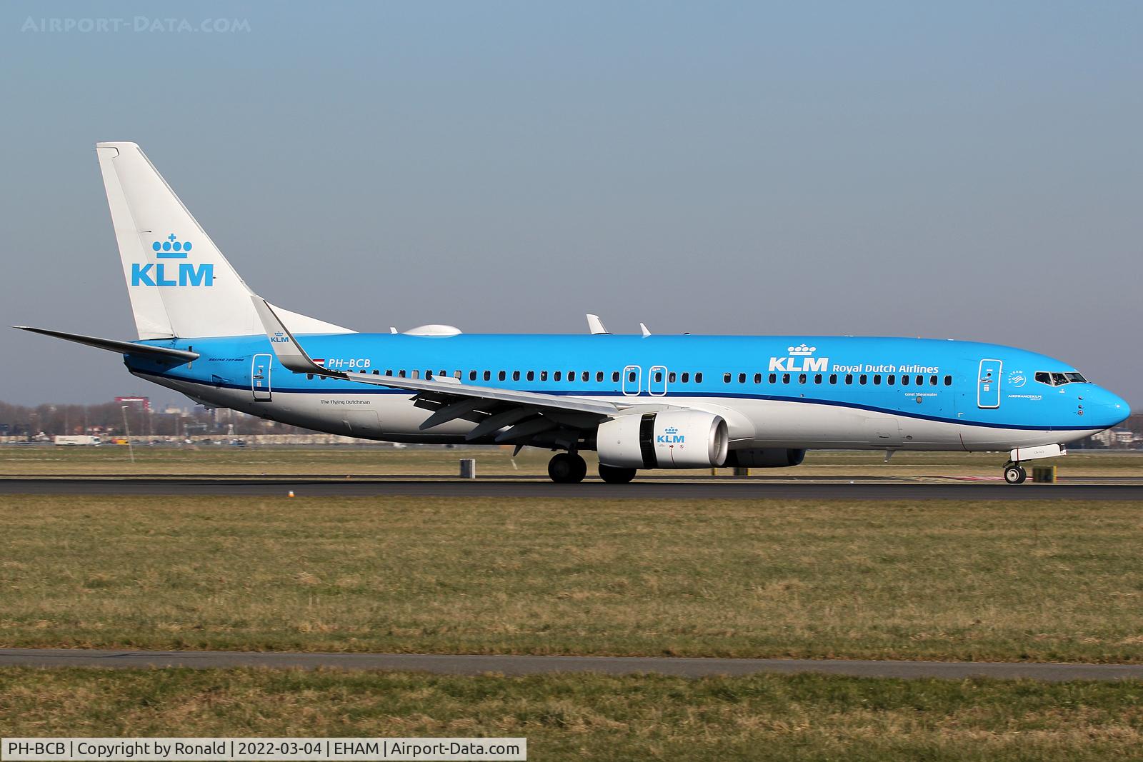 PH-BCB, 2011 Boeing 737-8K2 C/N 39443, at spl