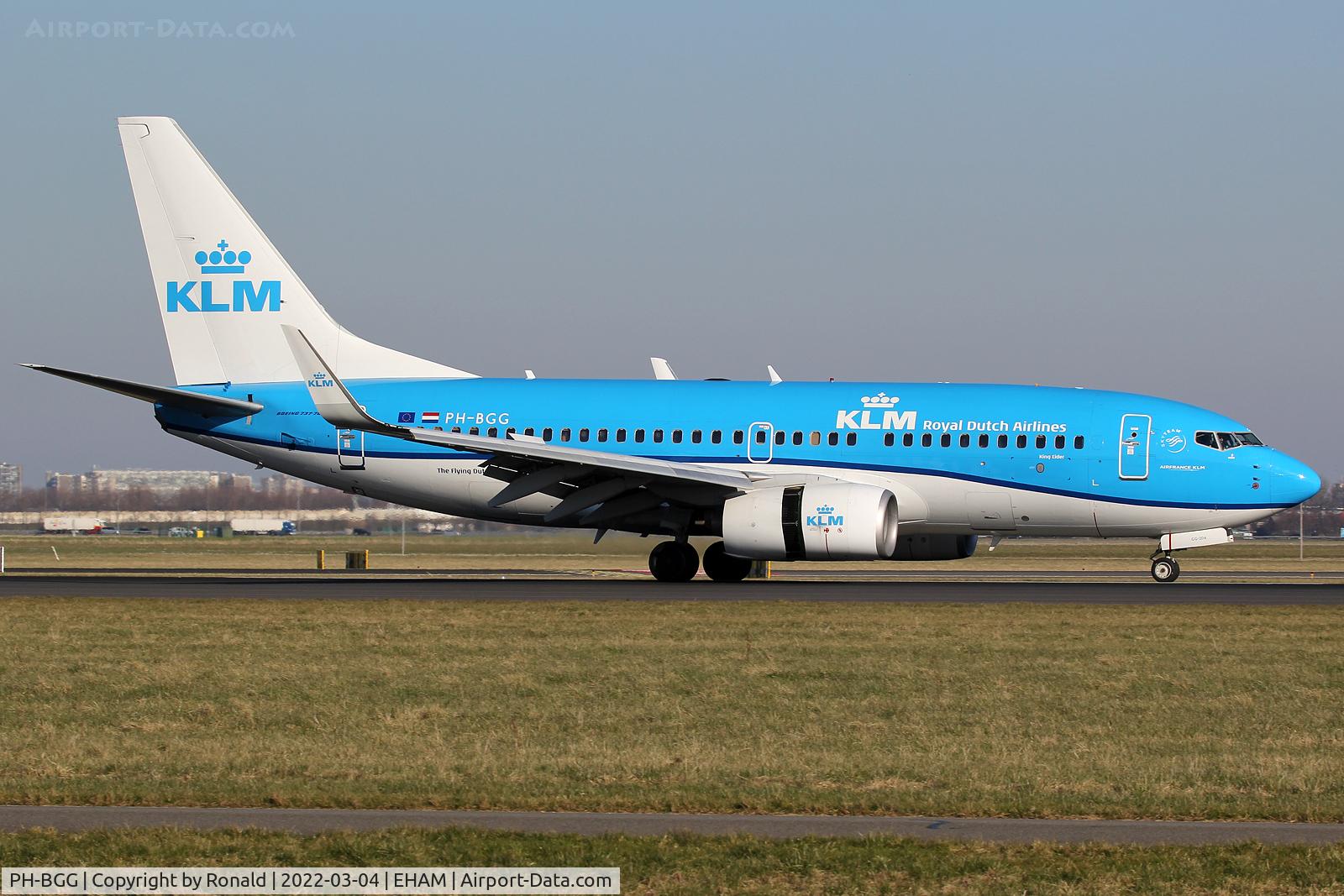 PH-BGG, 2009 Boeing 737-7K2 C/N 30367, at spl
