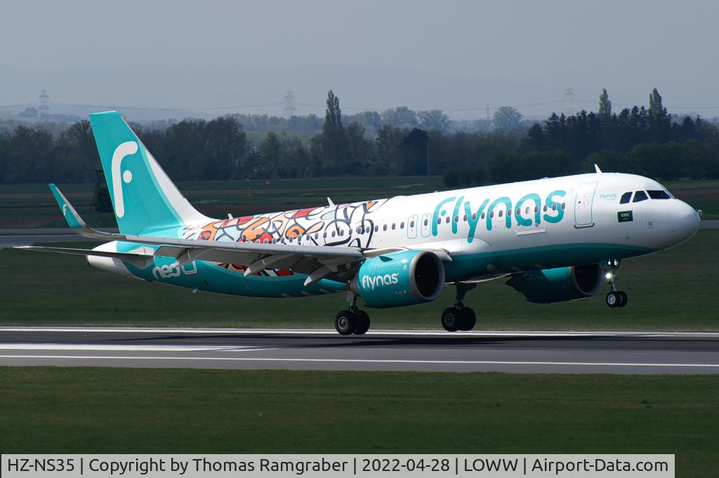 HZ-NS35, 2021 Airbus A320-251N C/N 10431, Flynas Airbus A320Neo 
