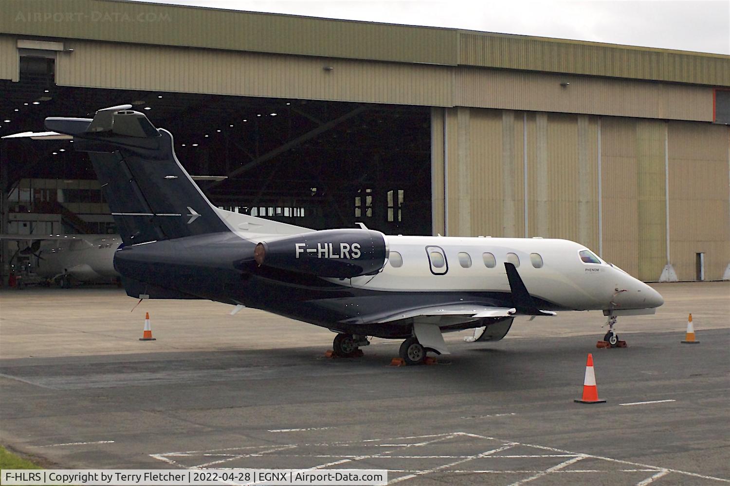 F-HLRS, 2015 Embraer EMB-505 Phenom 300 C/N 50500232, At East Midlands Airport