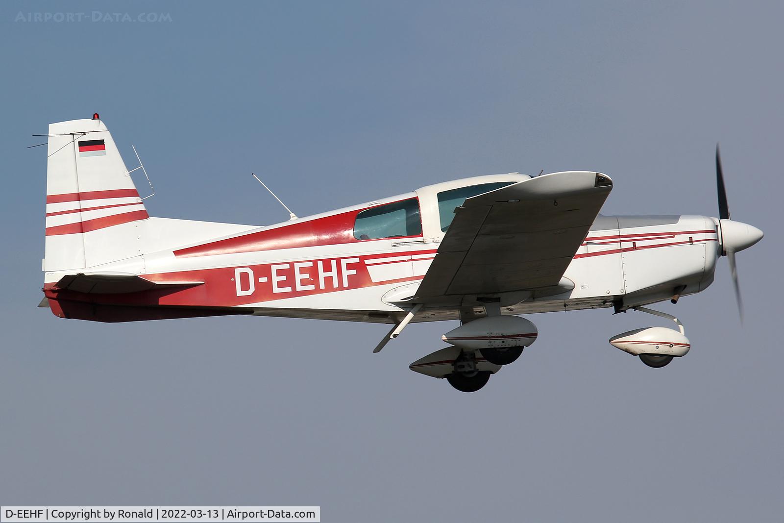 D-EEHF, 1972 American Aviation AA-5 Traveler C/N AA5-0136, at edls