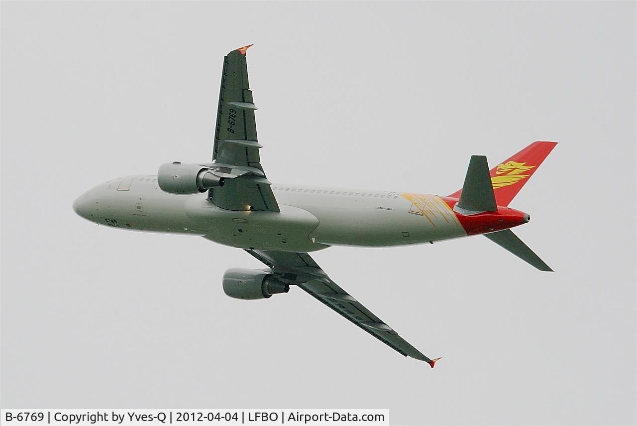 B-6769, 2012 Airbus A320-214 C/N 5114, Airbus A320-214, Climbing from rwy 32R, Toulouse Blagnac Airport (LFBO-TLS)