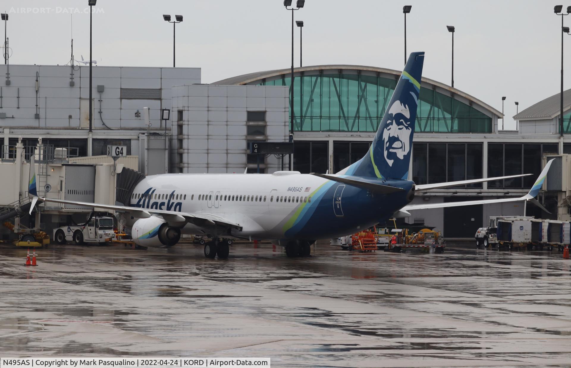 N495AS, 2016 Boeing 737-900/ER C/N 41728, Boeing 737-990/ER