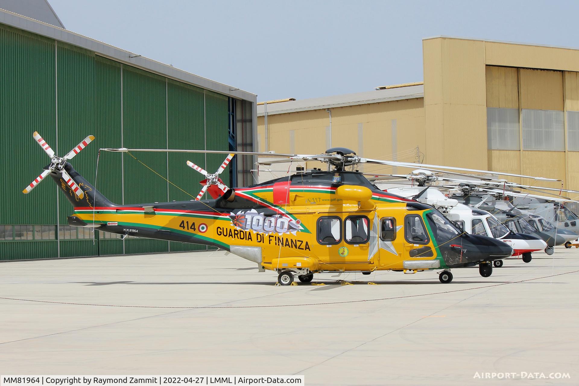 MM81964, AgustaWestland AW-139 C/N 31874, AgustaWestland AW-139 MM81964/414 Guardia di Finanza Italy