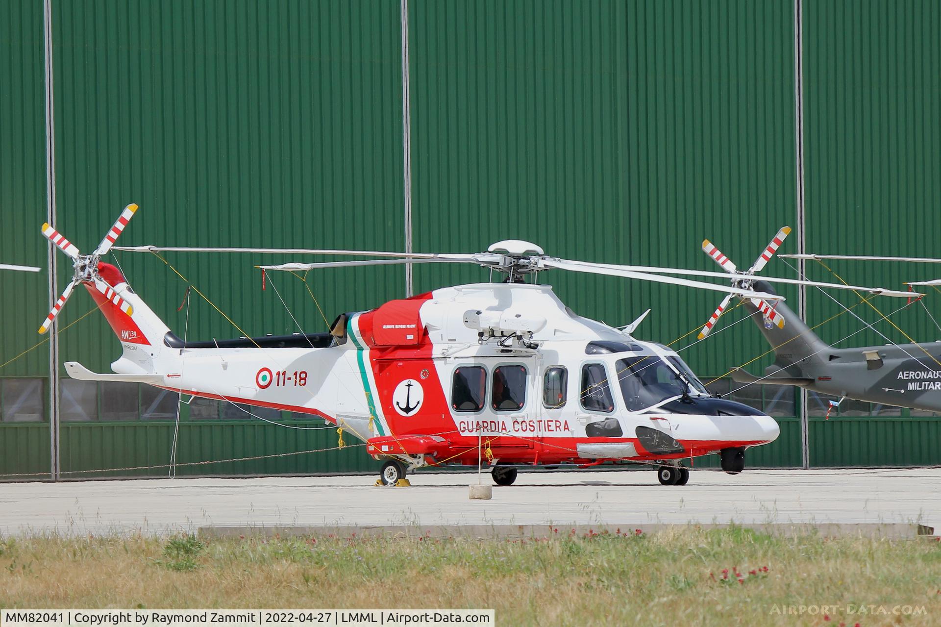 MM82041, AgustaWestland AW-139CP C/N 31960, AgustaWestland MM82041/11-18 Guardia Costiera Italy