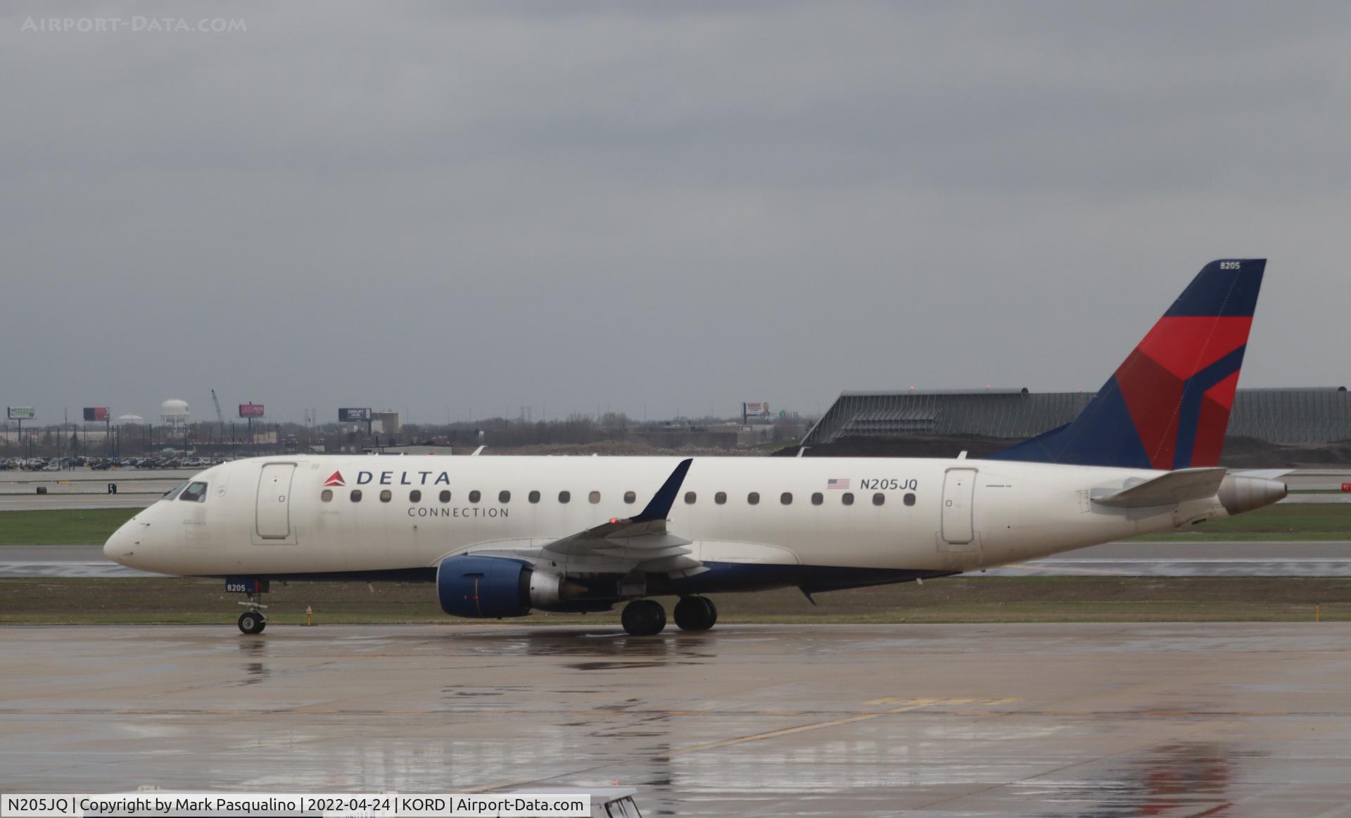 N205JQ, 2008 Embraer 175LR (ERJ-170-200LR) C/N 17000248, ERJ-170-200LR