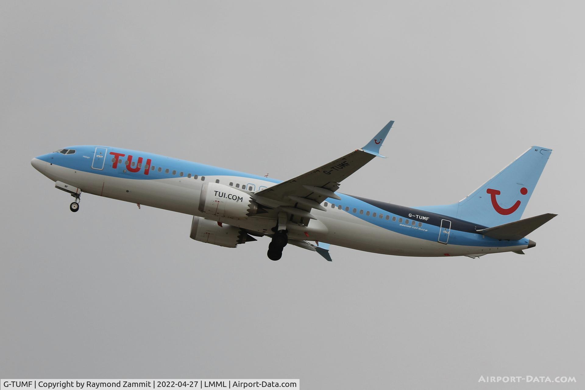 G-TUMF, 2019 Boeing 737-8 MAX C/N 44599, B737-8 MAX G-TUMF TUI Airways