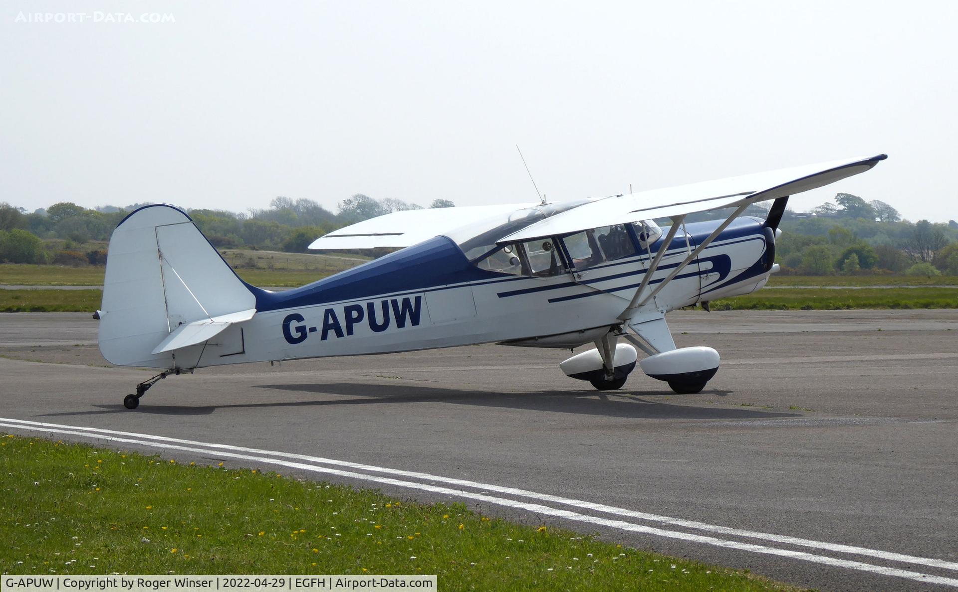 G-APUW, 1959 Auster J-5V Autocar C/N 3273, Visiting Cirrus Autocar.