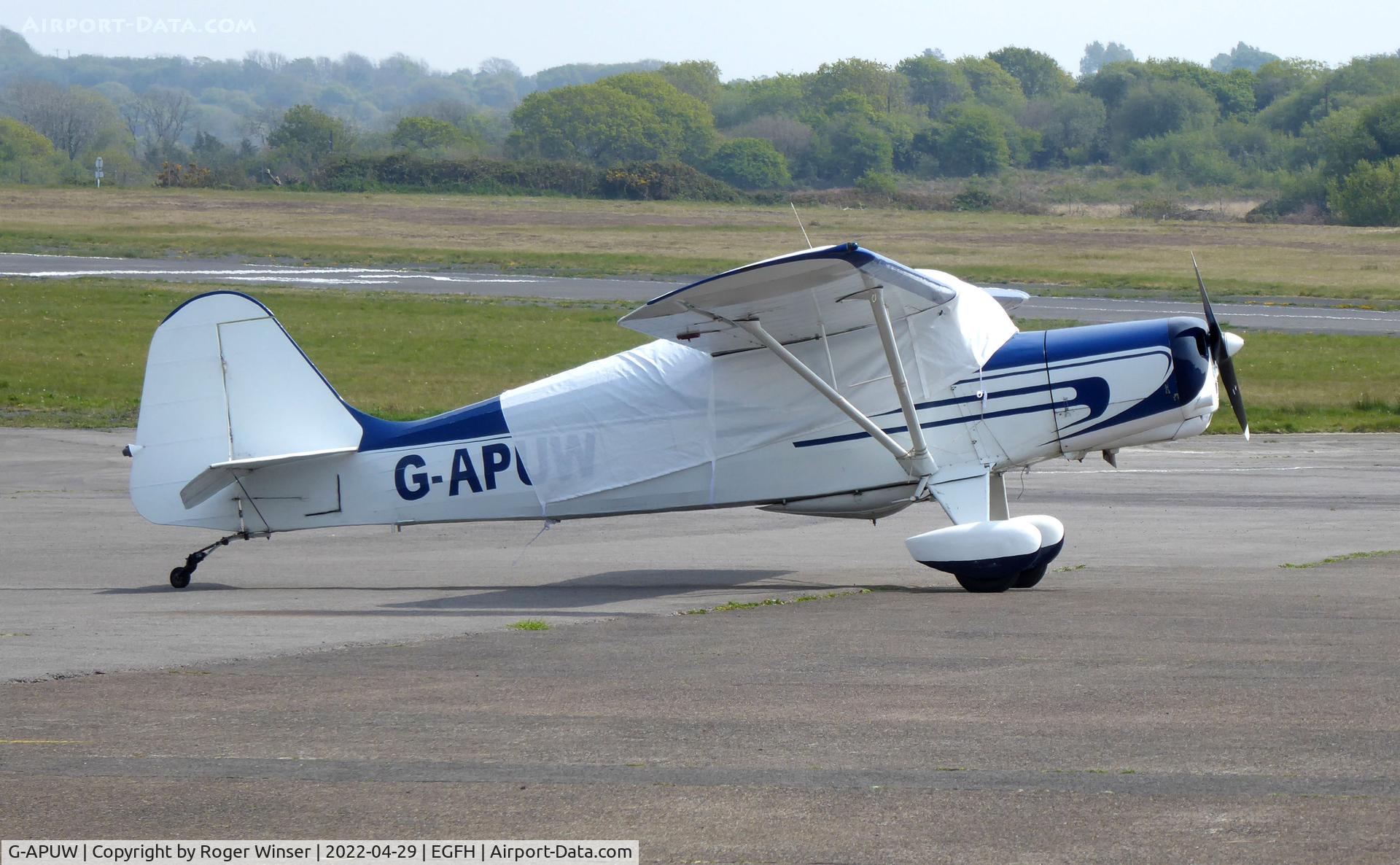 G-APUW, 1959 Auster J-5V Autocar C/N 3273, Visiting Cirrus Autocar.