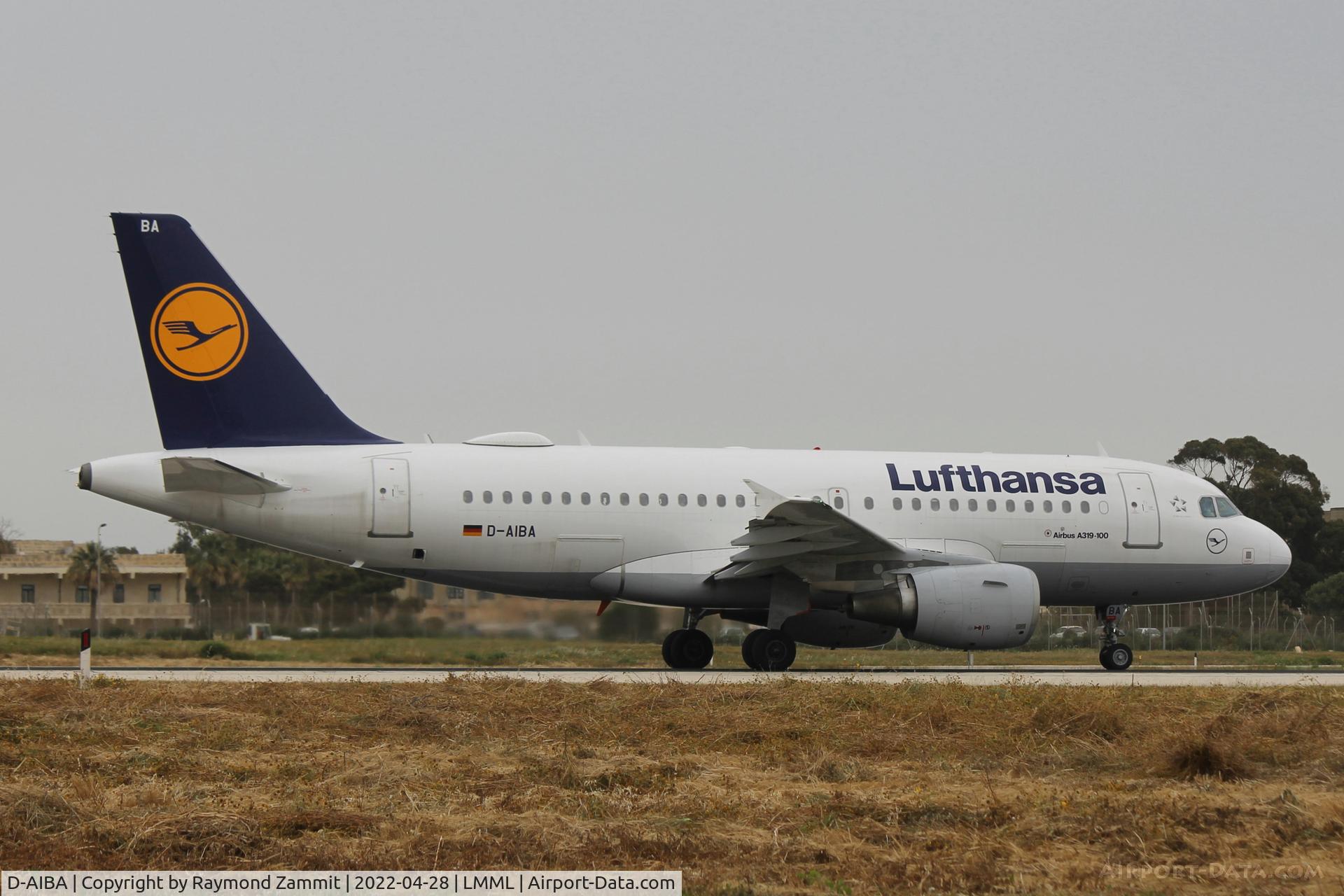 D-AIBA, 2009 Airbus A319-114 C/N 4141, A319 D-AIBA Lufthansa