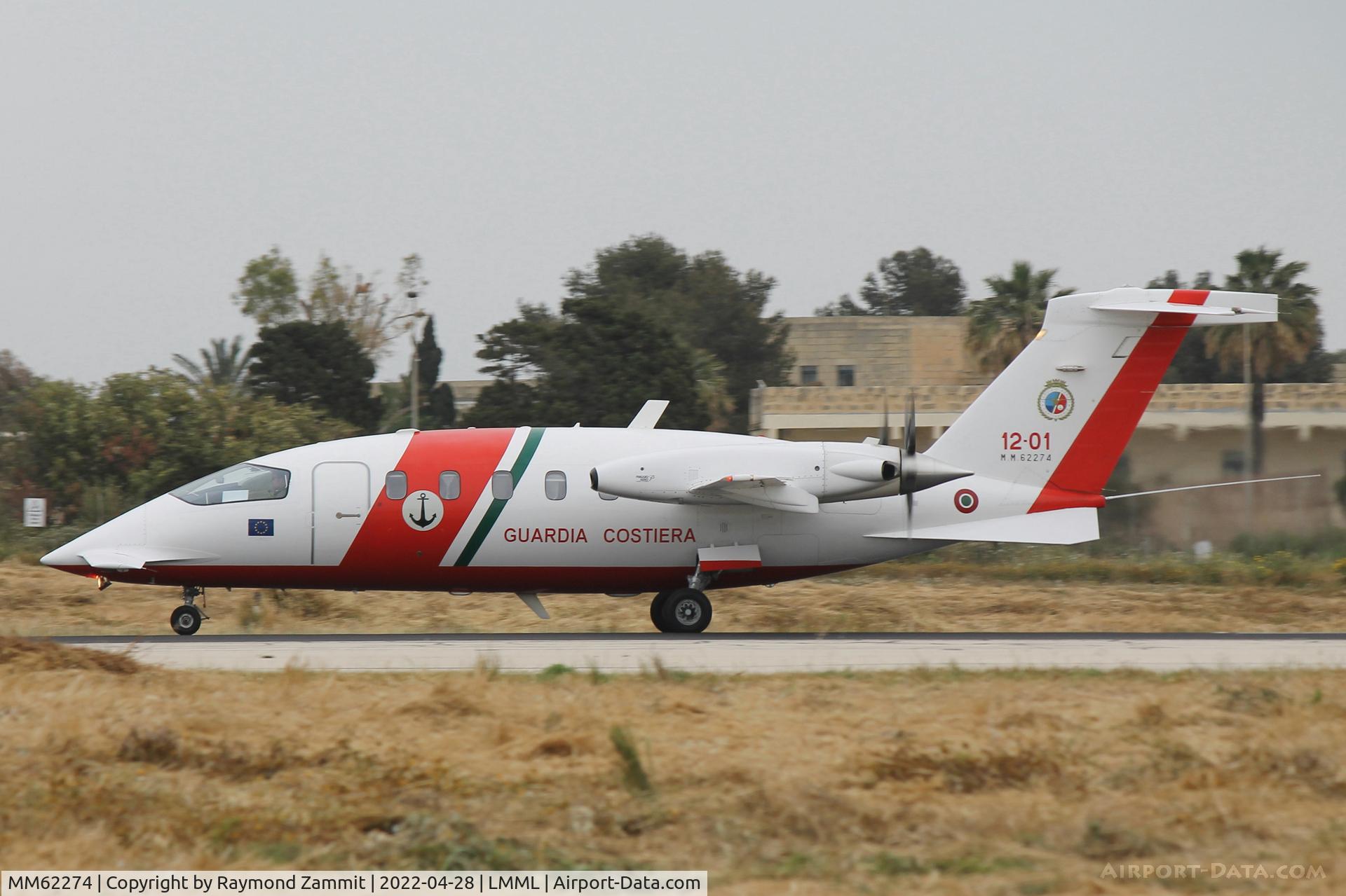 MM62274, Piaggio P-180 Avanti C/N 1205, Piaggio P-180 Avanti MM62274/12-01 Guardia Costiera Italy