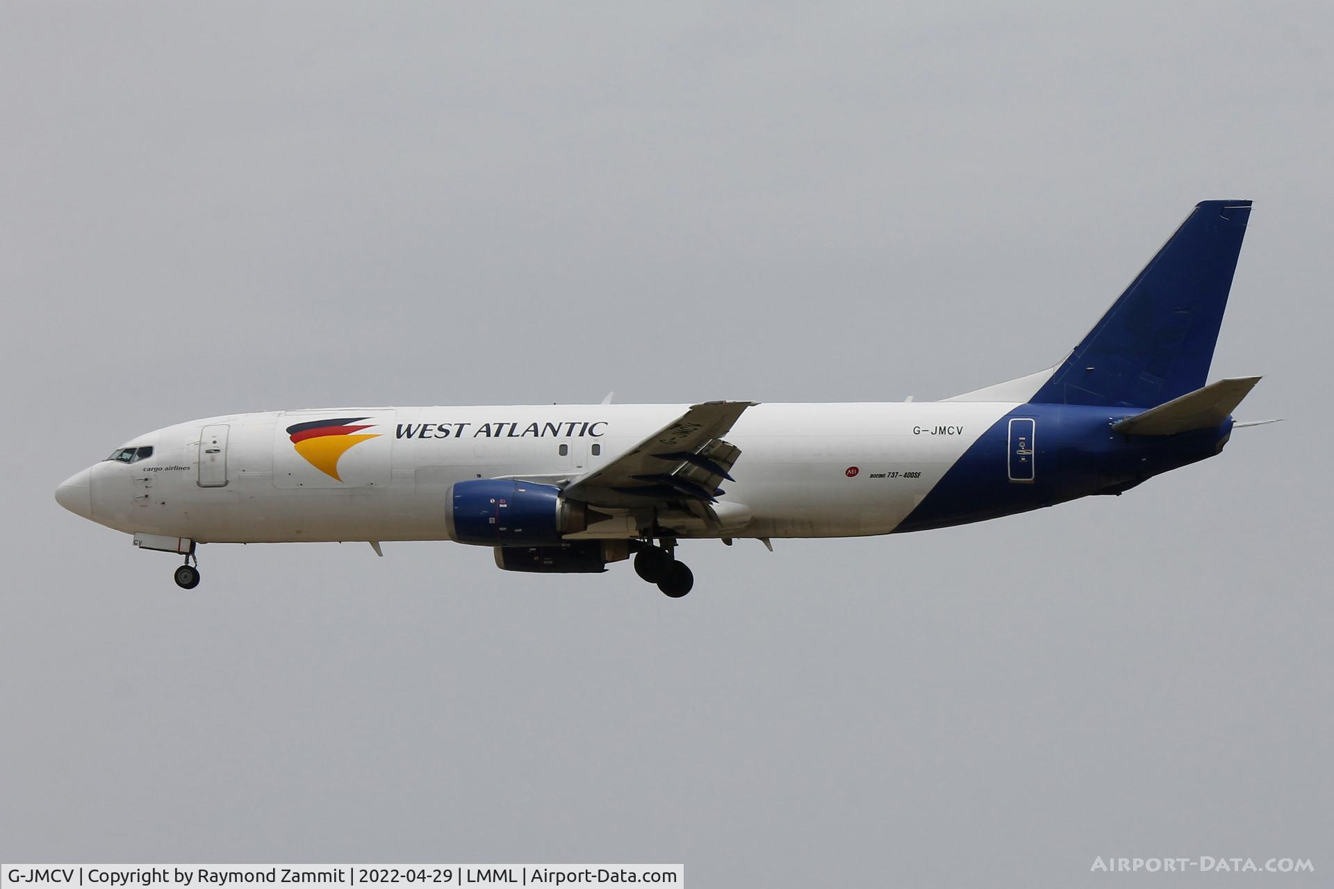 G-JMCV, 1989 Boeing 737-4K5 C/N 24128, B737-400 G-JMCV West Atlantic Airlines