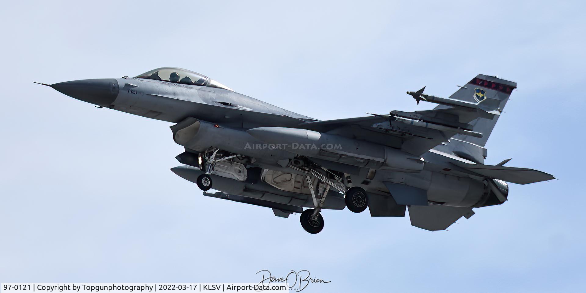 97-0121, 1998 Lockheed Martin F-16C Fighting Falcon C/N DA-22, LION40 of 425th FS our of Luke AFB