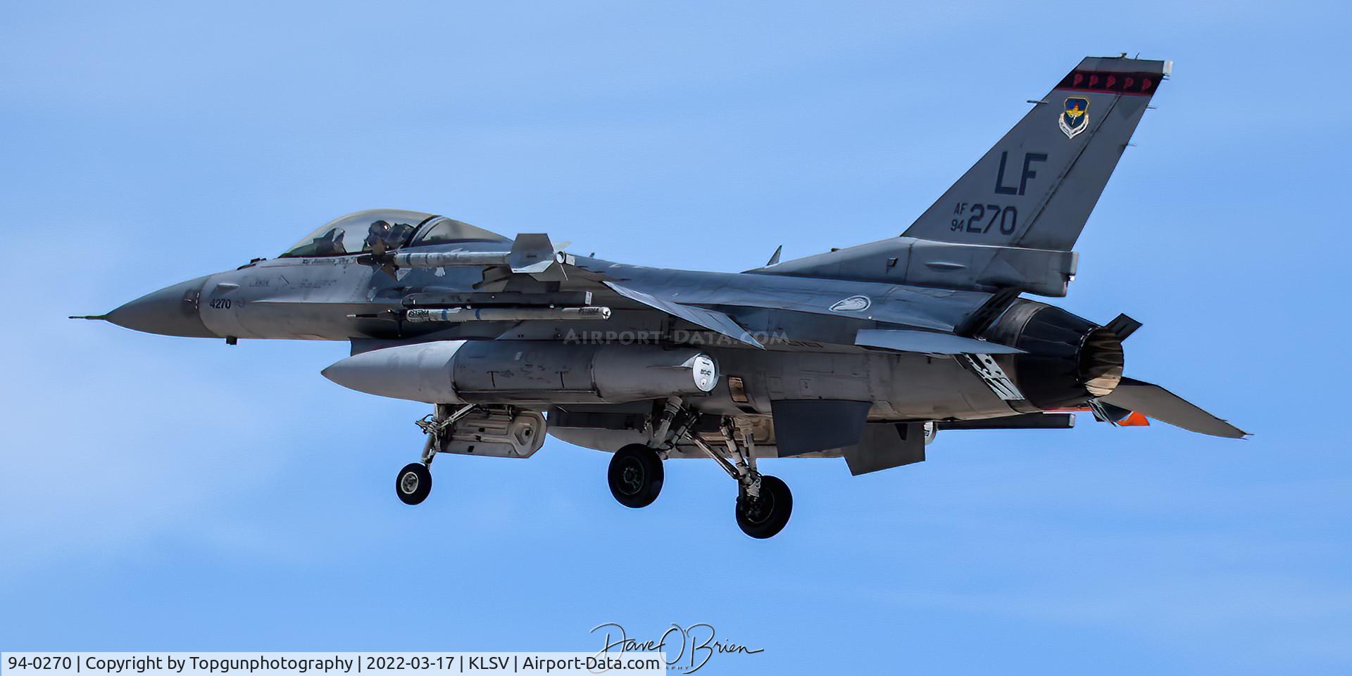 94-0270, 1994 General Dynamics F-16C Fighting Falcon C/N DA-5, LION43