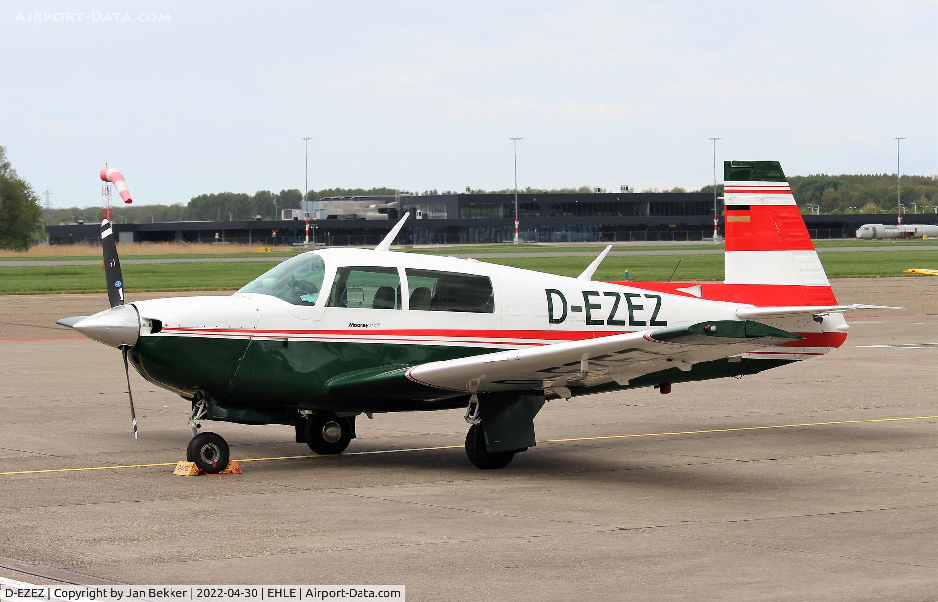 D-EZEZ, Mooney M20J 201 C/N 24-0824, Lelystad Airport