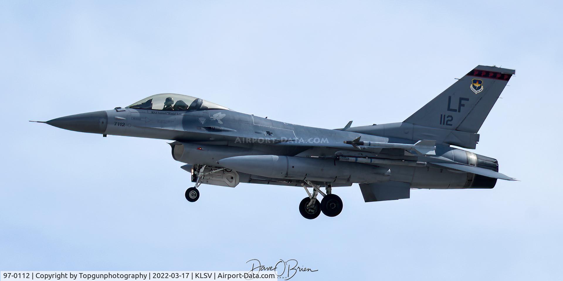 97-0112, 1998 Lockheed Martin F-16CJ Fighting Falcon C/N DA-13, LION43 425th FS