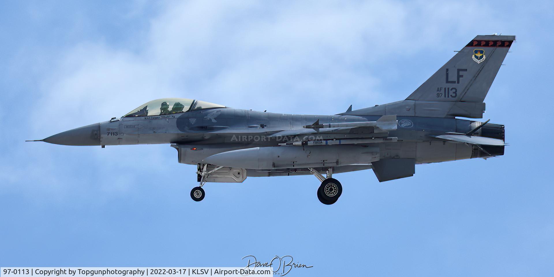 97-0113, 1998 Lockheed Martin F-16CJ Fighting Falcon C/N DA-14, 425th FS