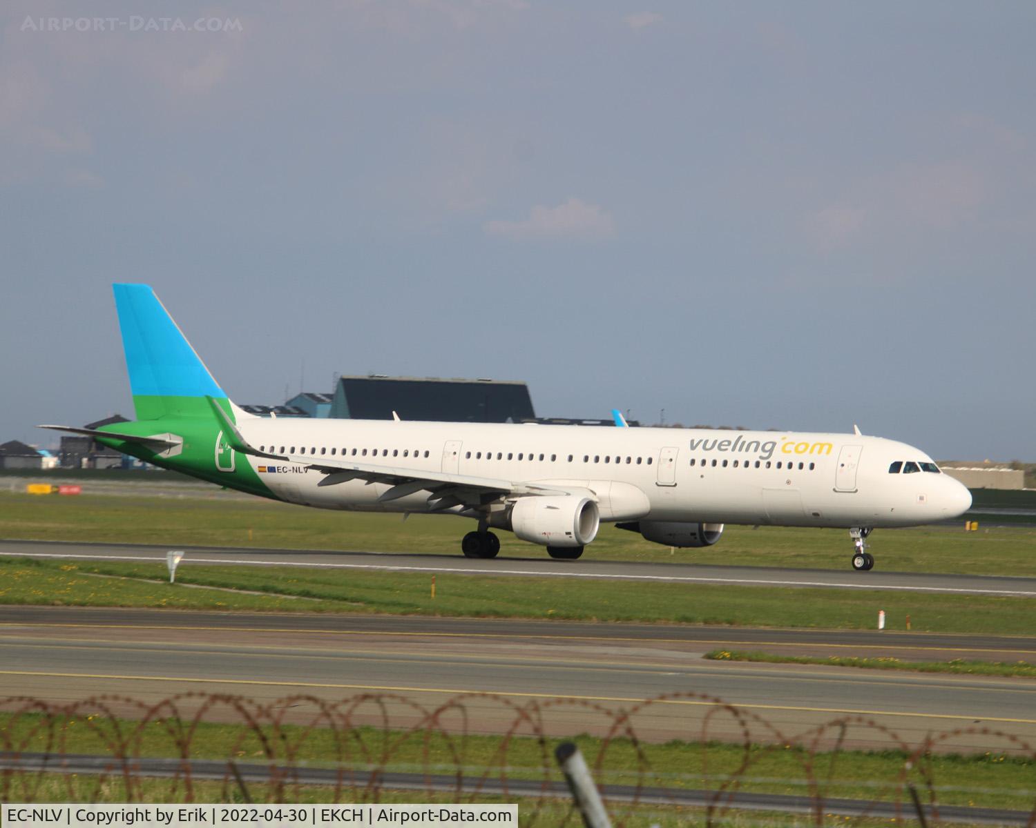 EC-NLV, 2015 Airbus A321-211 C/N 6454, EC-NLV taking off rw 22R