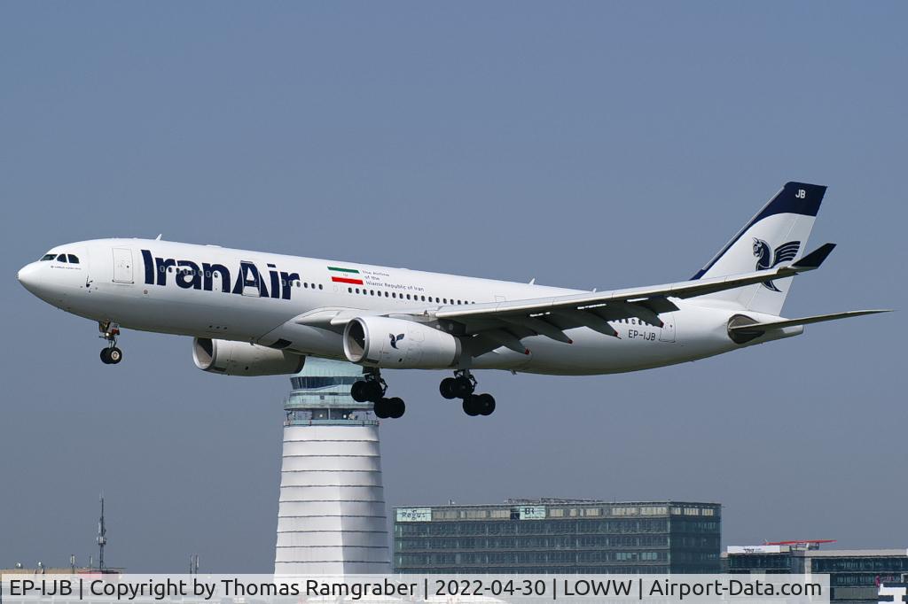 EP-IJB, 2015 Airbus A330-243 C/N 1586, Iran Air Airbus A330-200