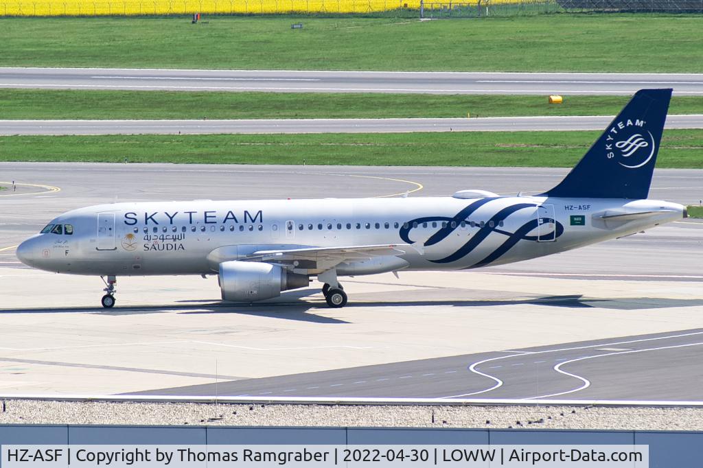 HZ-ASF, 2011 Airbus A320-214 C/N 4955, Saudia - Saudi Arabian Airlines Airbus A320