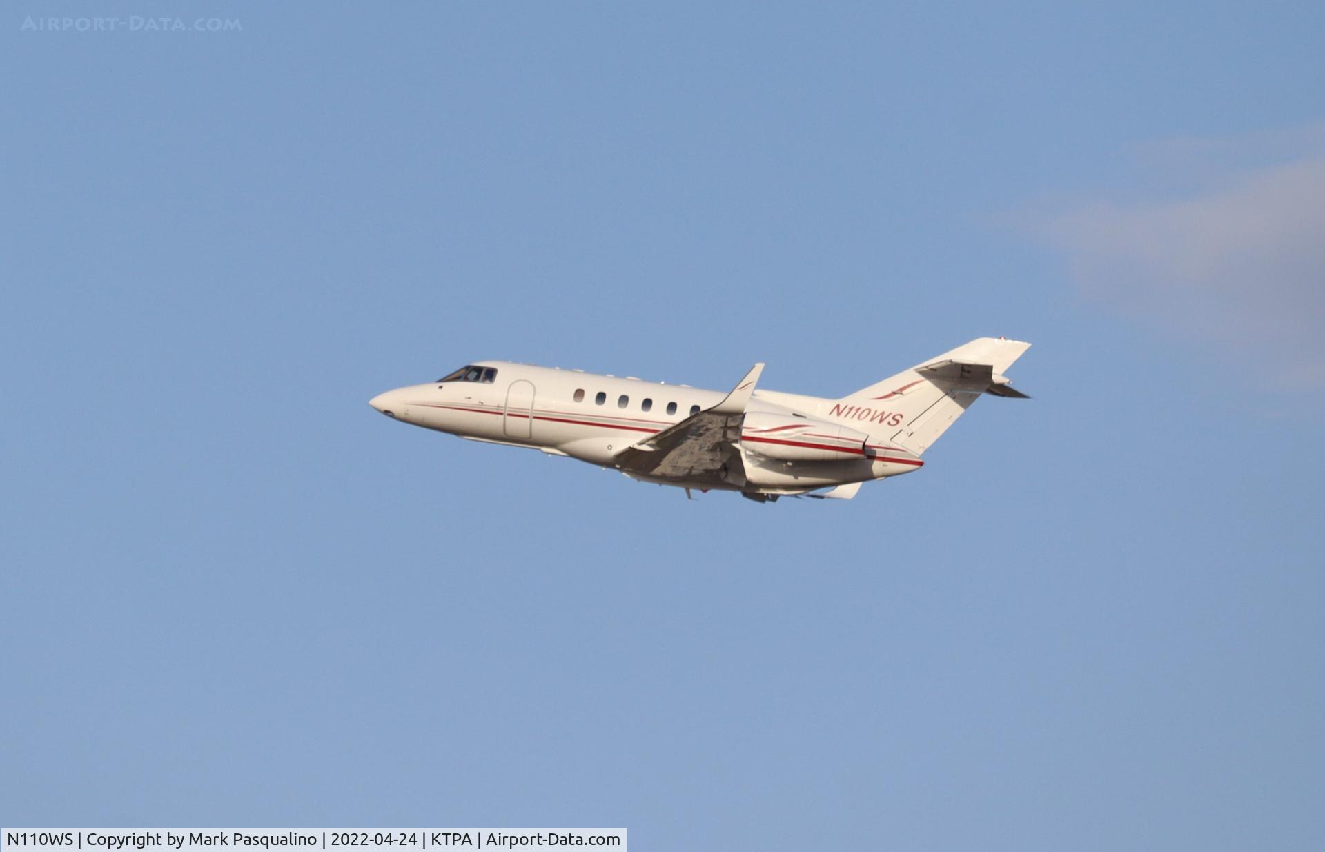 N110WS, 1998 Raytheon Hawker 800XP C/N 258388, Hawker 800XP