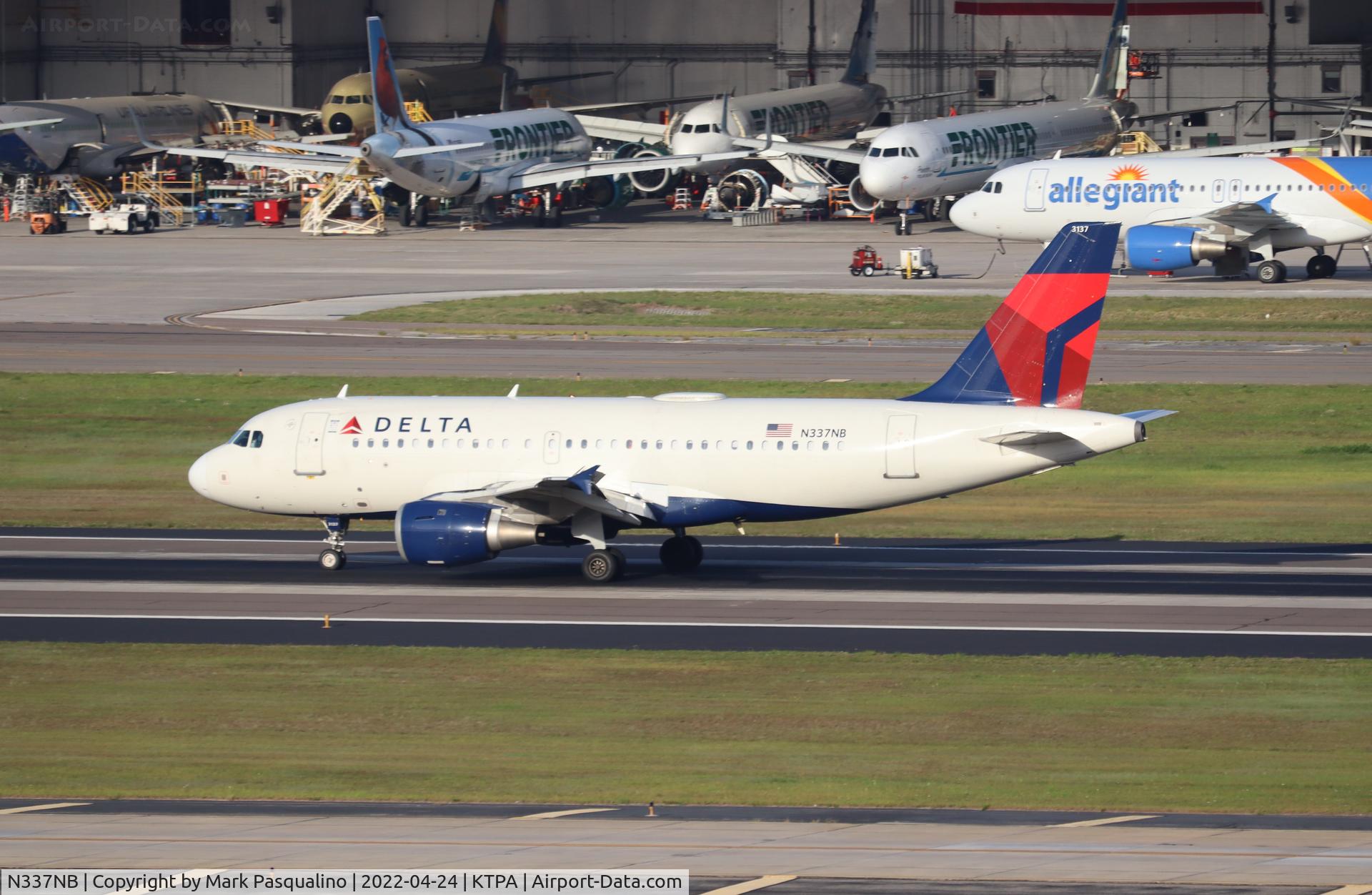 N337NB, 2002 Airbus A319-114 C/N 1685, Airbus A319-114