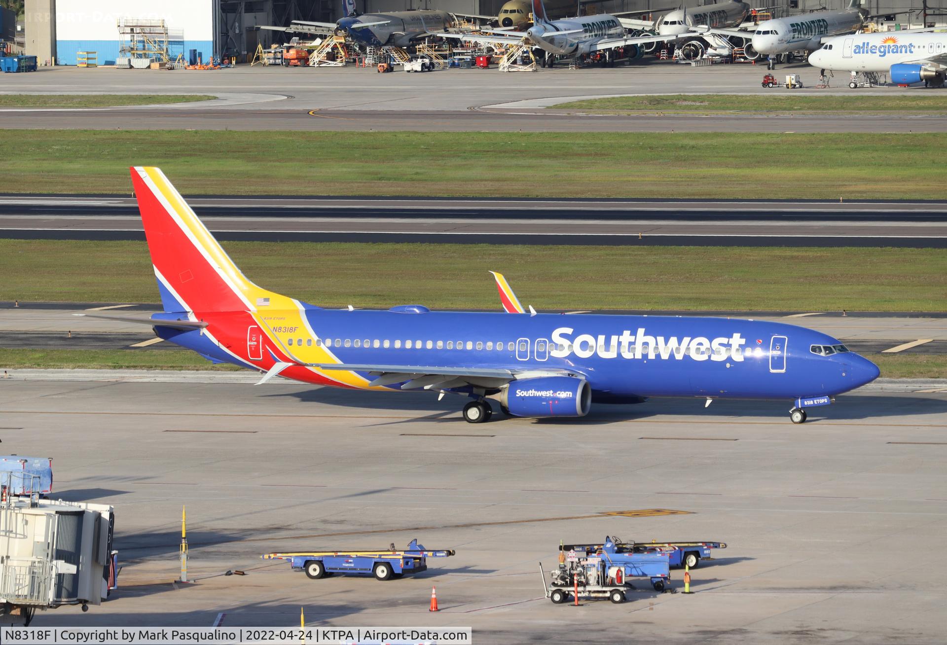 N8318F, 2012 Boeing 737-8H4 C/N 36685, Boeing 737-8H4