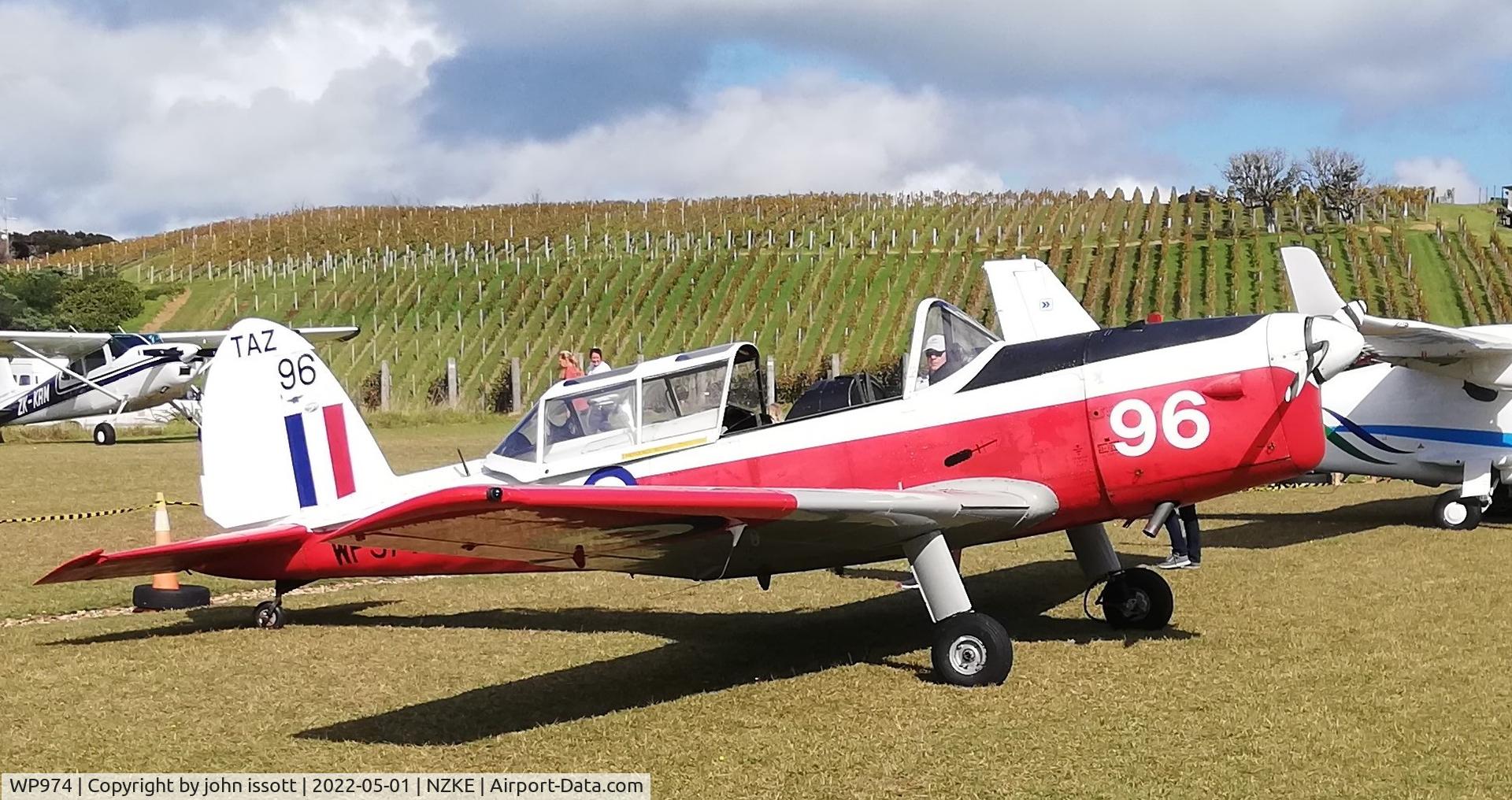 WP974, 1953 De Havilland DHC-1 Chipmunk T.10 C/N C1/0840, NZ Warbirds flyin Sunday 1st May