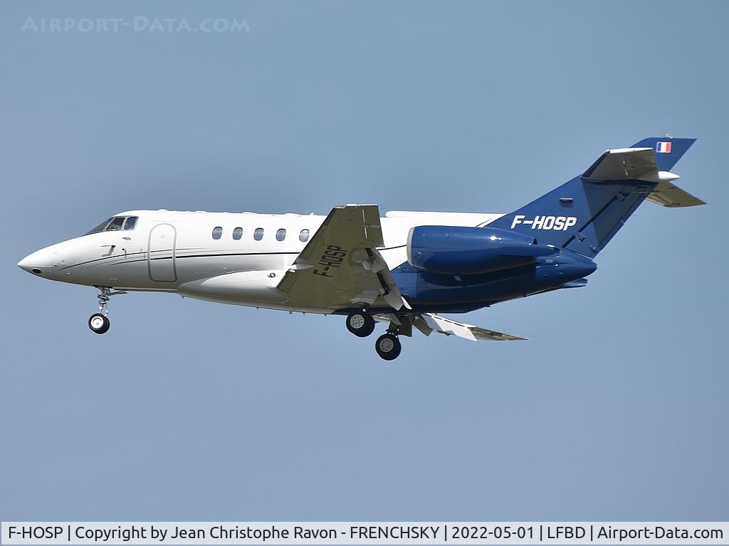 F-HOSP, 1993 British Aerospace BAe.125-1000B C/N 259034, AIRLEC 628 from Avignon