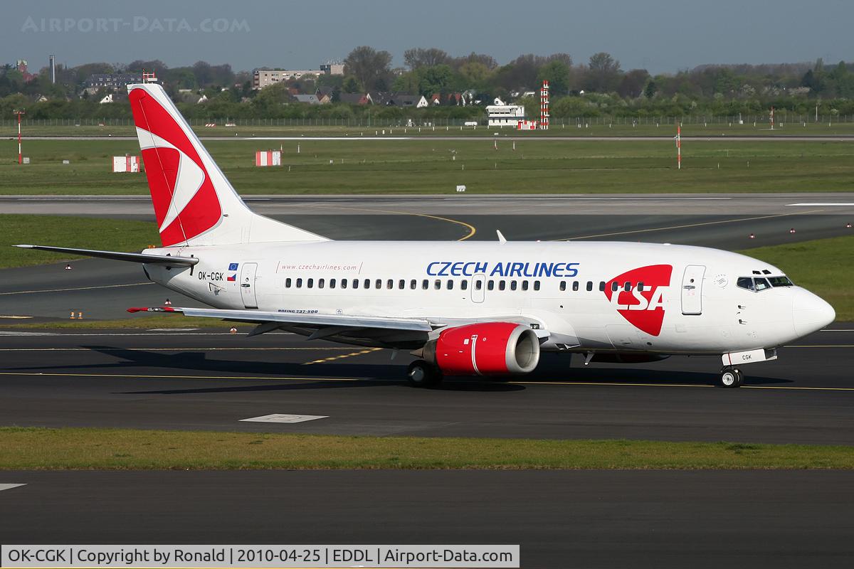 OK-CGK, 1997 Boeing 737-55S C/N 28471, at dus