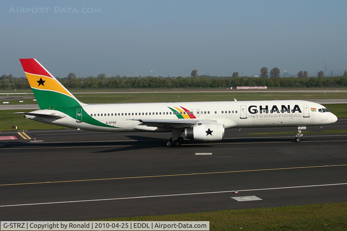 G-STRZ, 1997 Boeing 757-258 C/N 27622, at dus