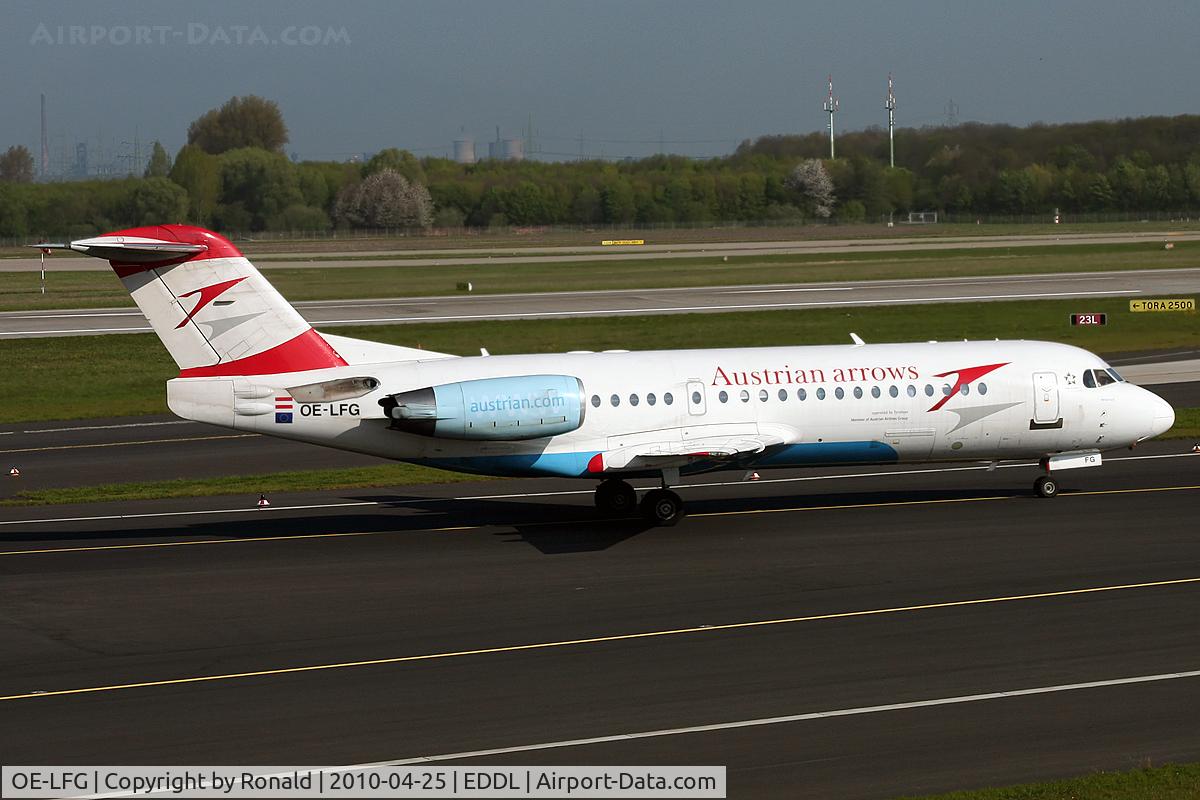 OE-LFG, 1995 Fokker 70 (F-28-0070) C/N 11549, at dus