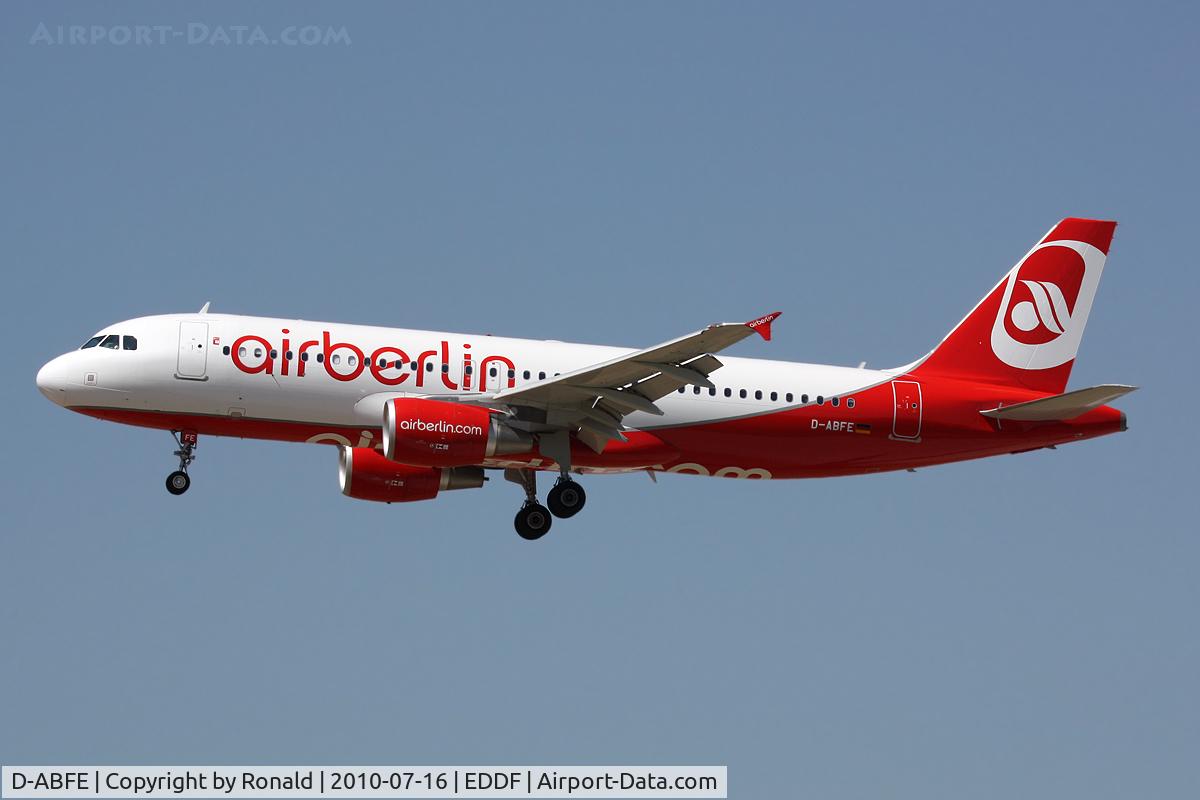 D-ABFE, 2010 Airbus A320-214 C/N 4269, at fra