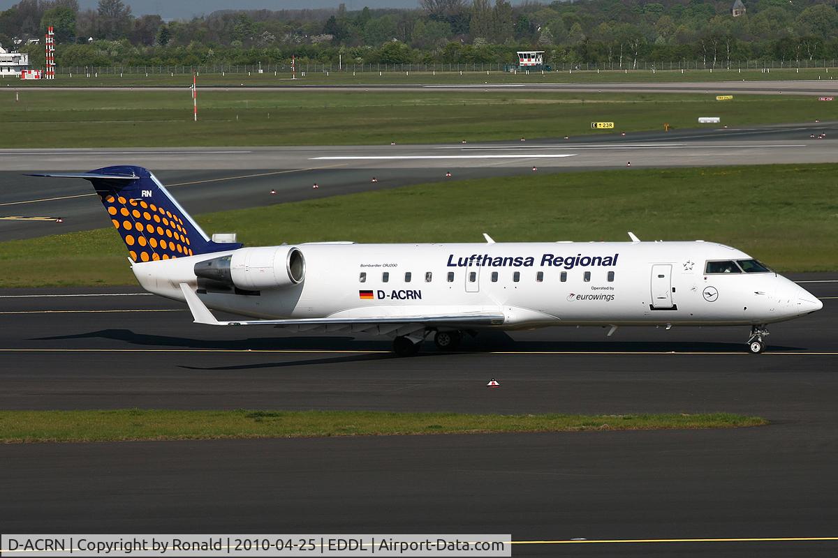 D-ACRN, 2001 Canadair CRJ-200LR (CL-600-2B19) C/N 7486, at dus