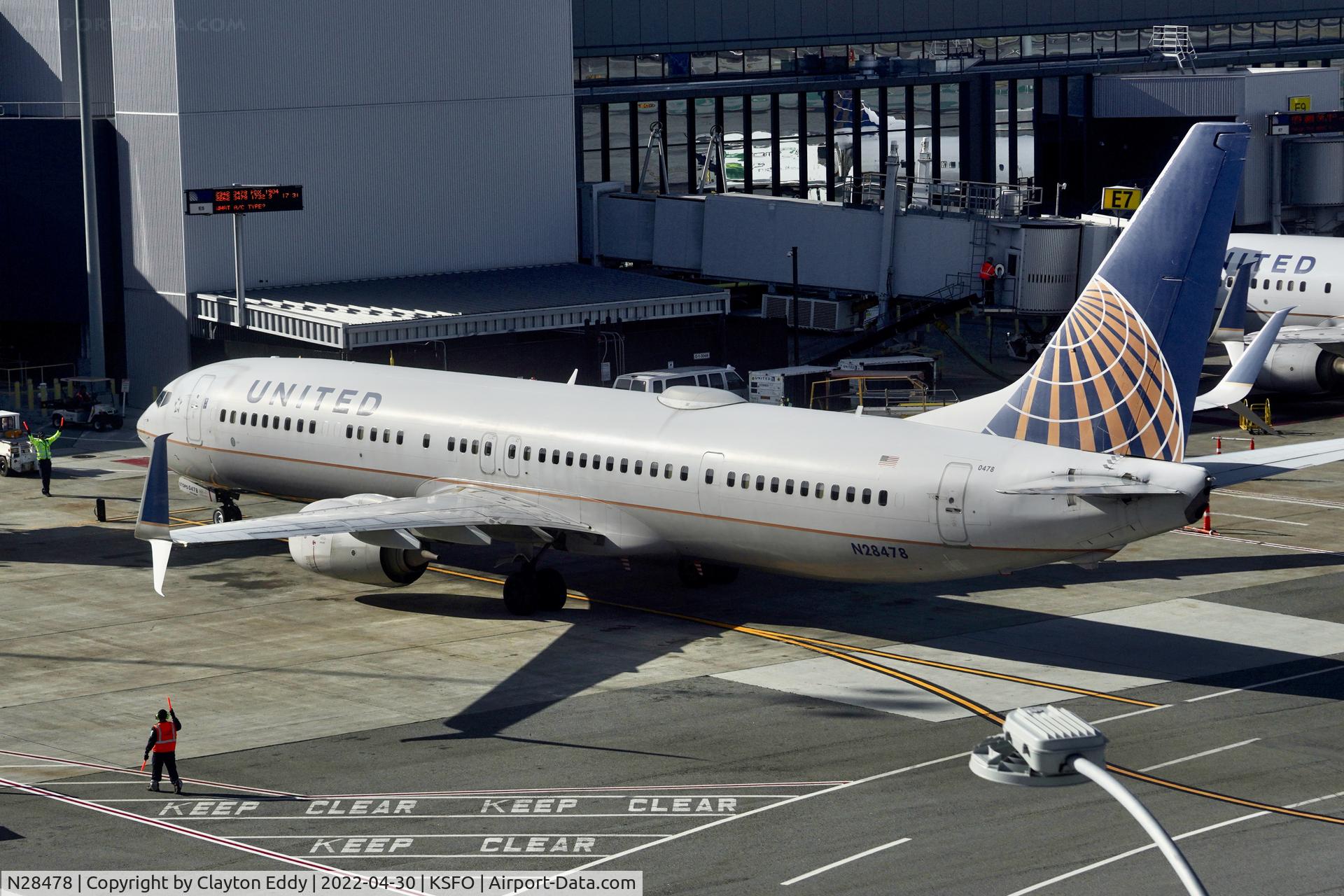 N28478, 2013 Boeing 737-924/ER C/N 31649, SFO 2022.