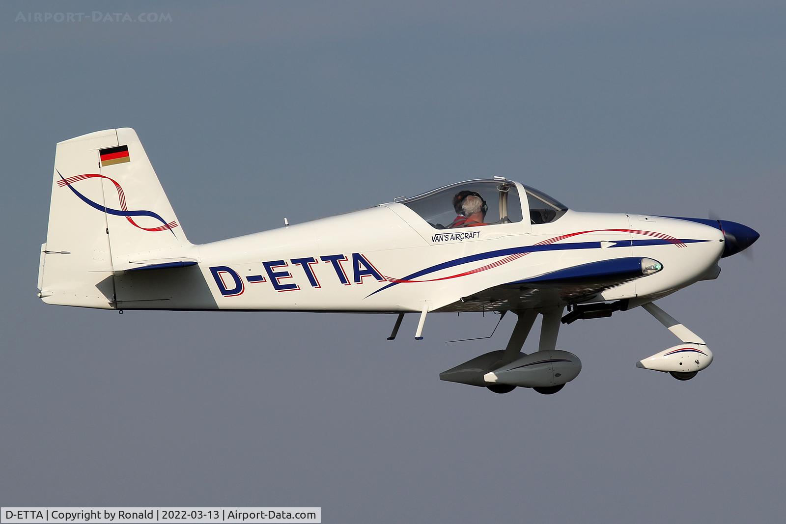 D-ETTA, Vans RV-7 C/N unknown, at edls