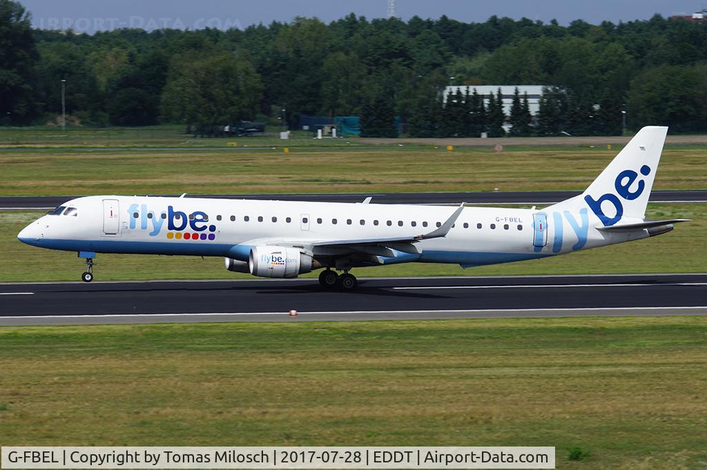 G-FBEL, 2008 Embraer 195LR (ERJ-190-200LR) C/N 19000184, 