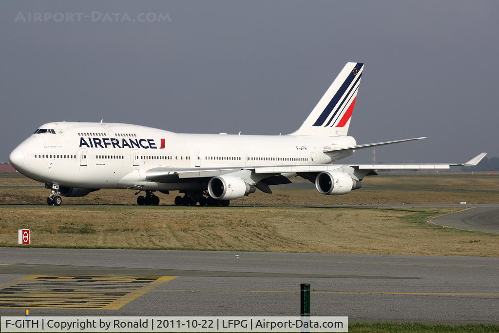 F-GITH, 2003 Boeing 747-428 C/N 32868, at cdg