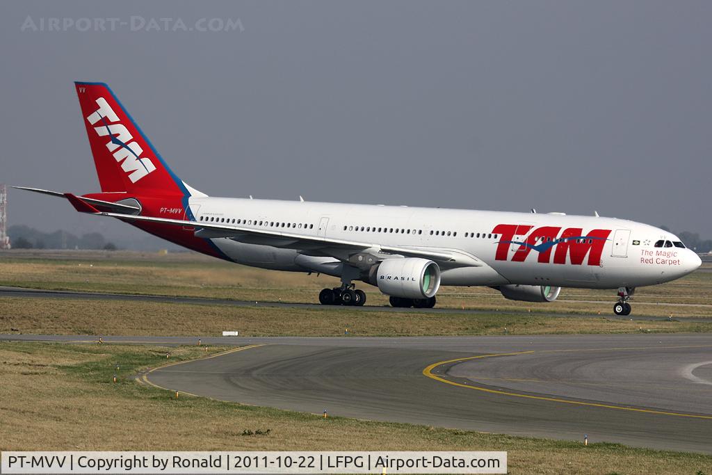 PT-MVV, 2011 Airbus A330-223 C/N 1221, at cdg