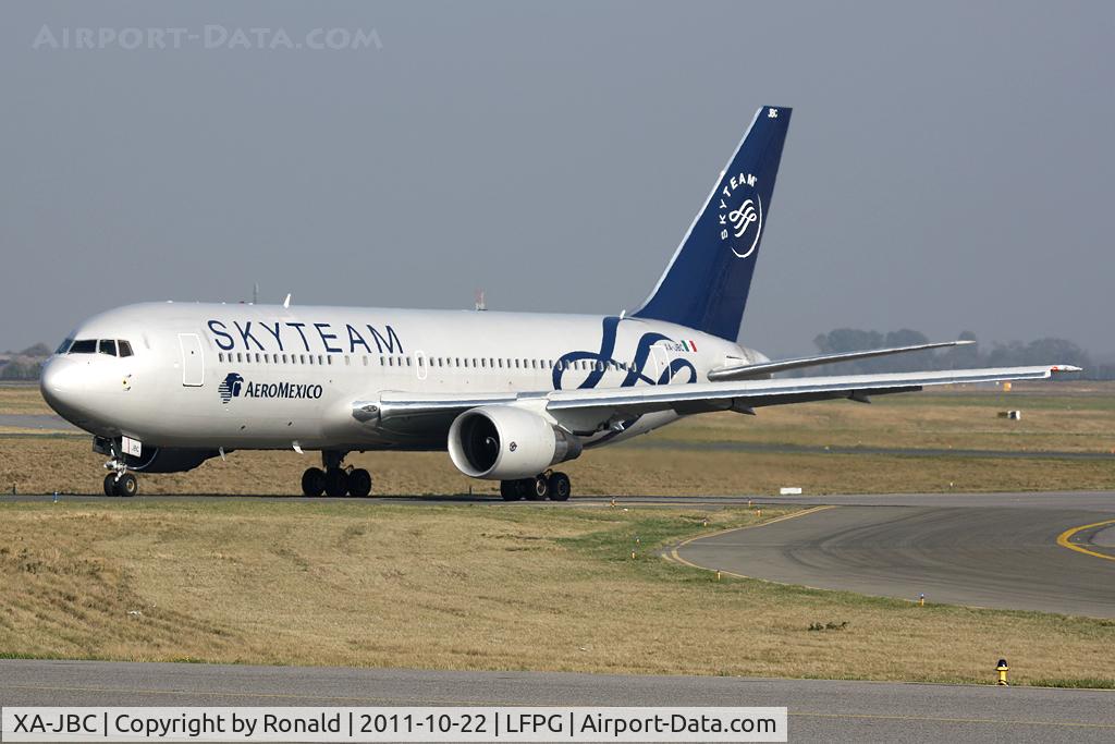 XA-JBC, 1990 Boeing 767-284/ER C/N 24762/307, at cdg
