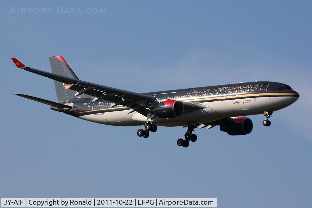 JY-AIF, 2009 Airbus A330-223 C/N 979, at cdg