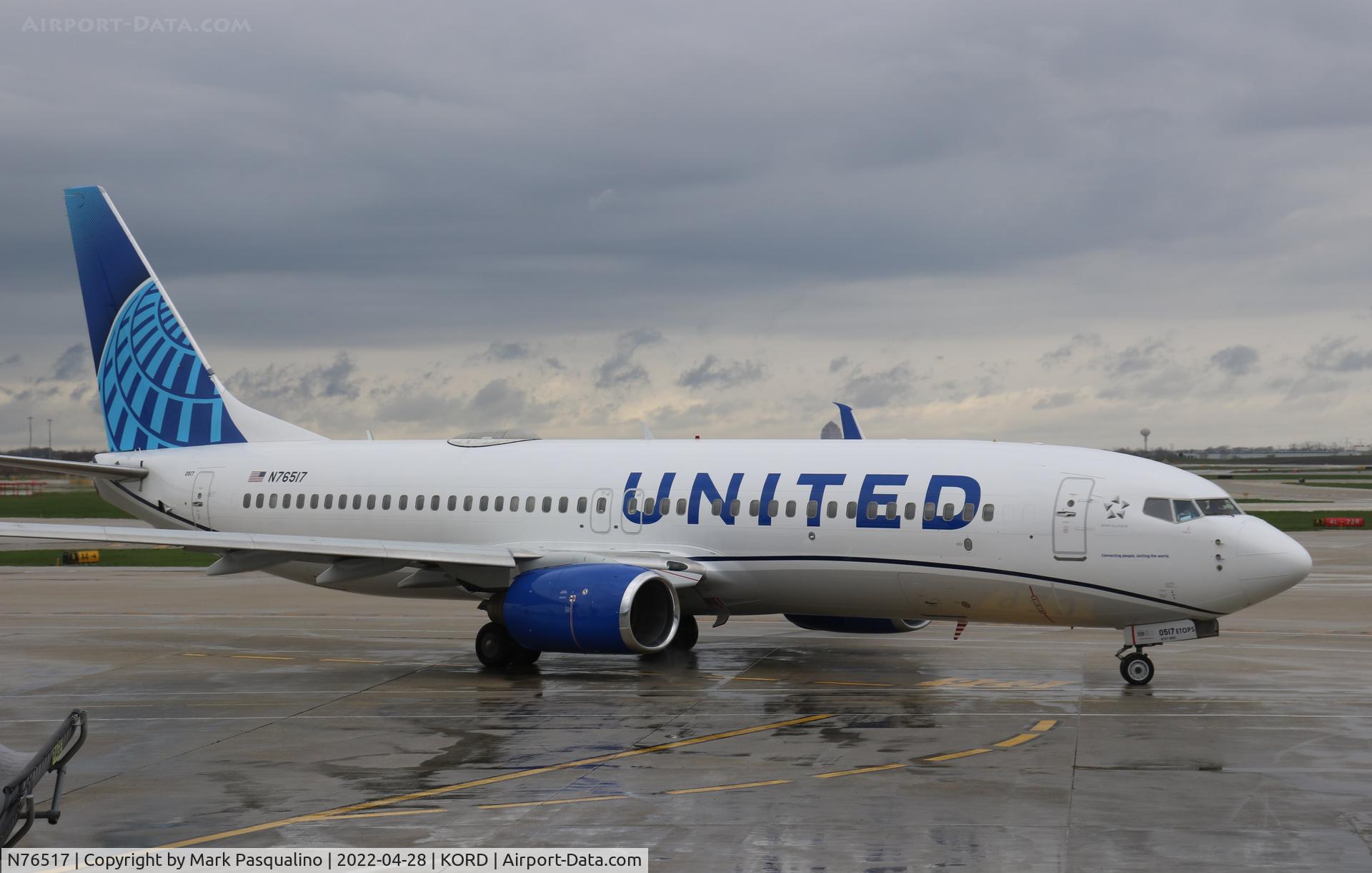 N76517, 2008 Boeing 737-824 C/N 31628, Boeing 737-824